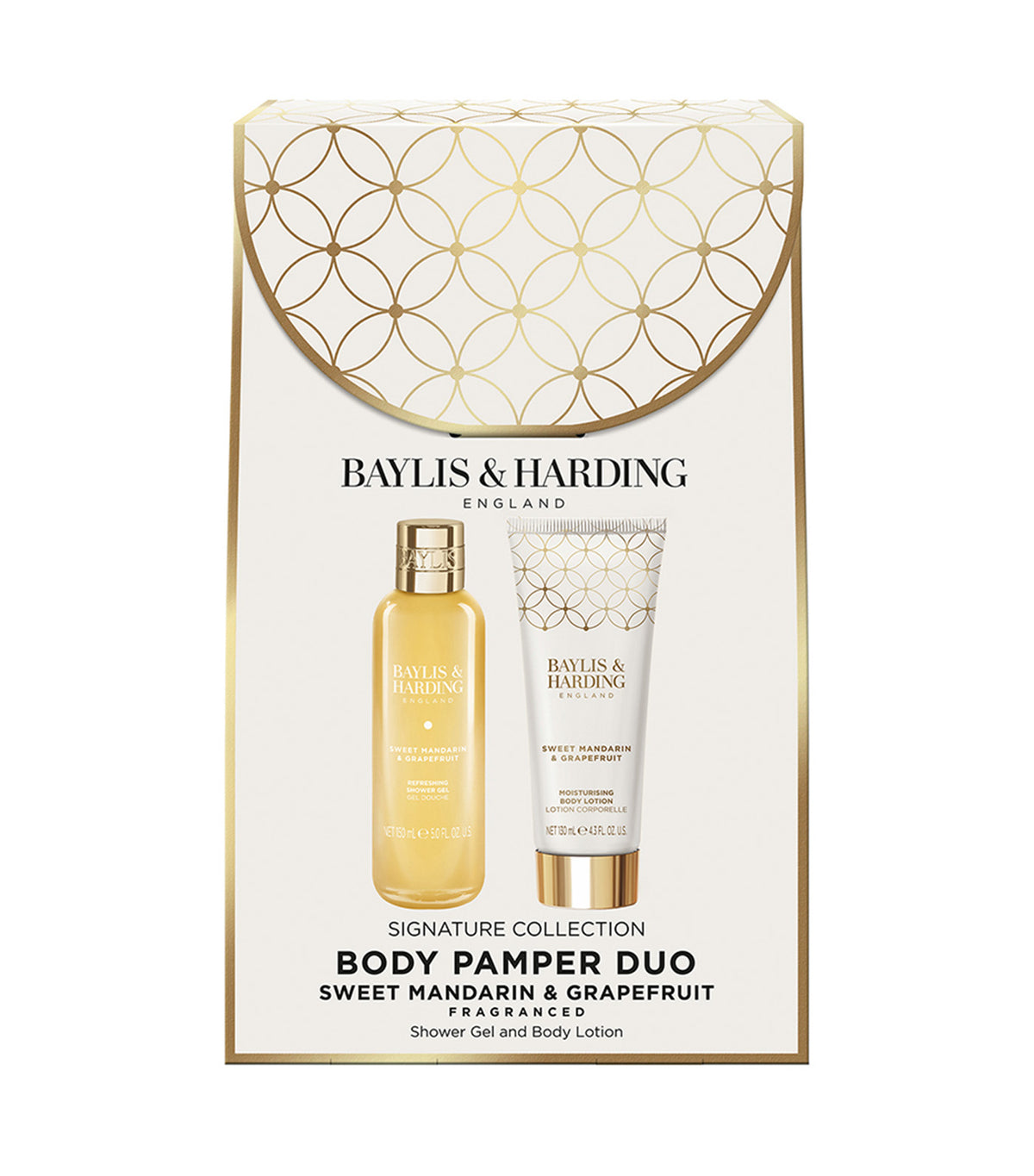 Sweet Mandarin & Grapefruit Body Pamper Duo Gift Set