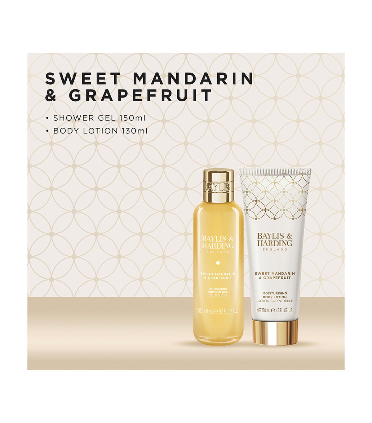 Sweet Mandarin & Grapefruit Body Pamper Duo Gift Set