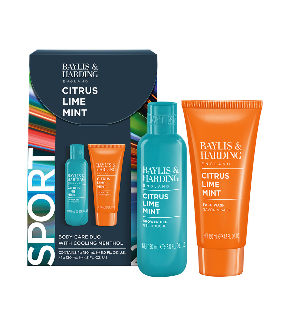 Citrus, Lime & Mint Men's Body Care Duo Gift Set