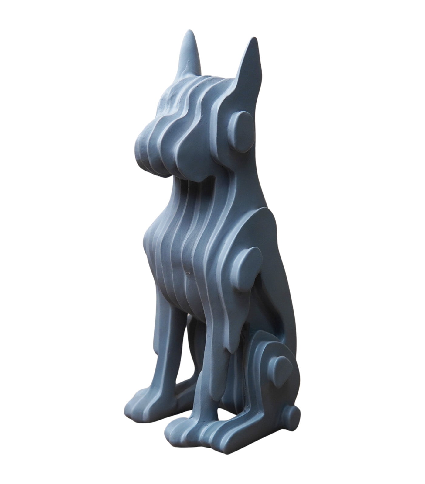 Abstract Dog Statues