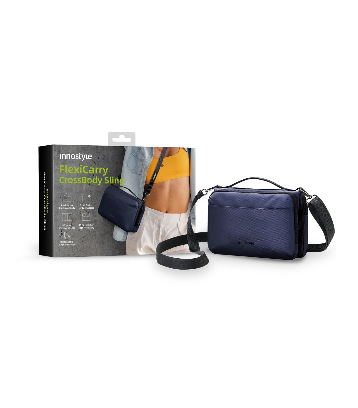 FlexiCarry Crossbody Sling Bag