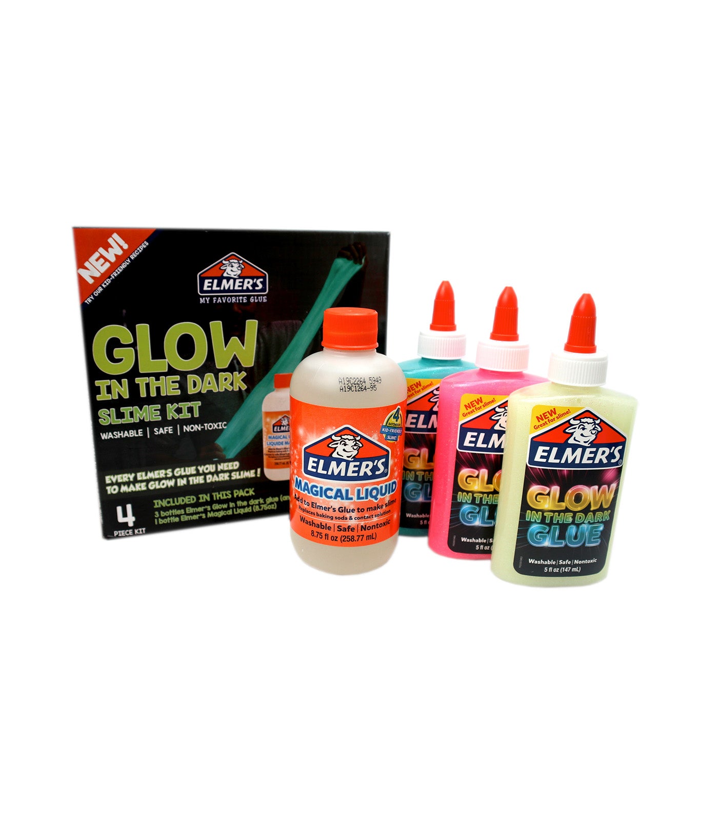 Glow in the Dark Slime Kit