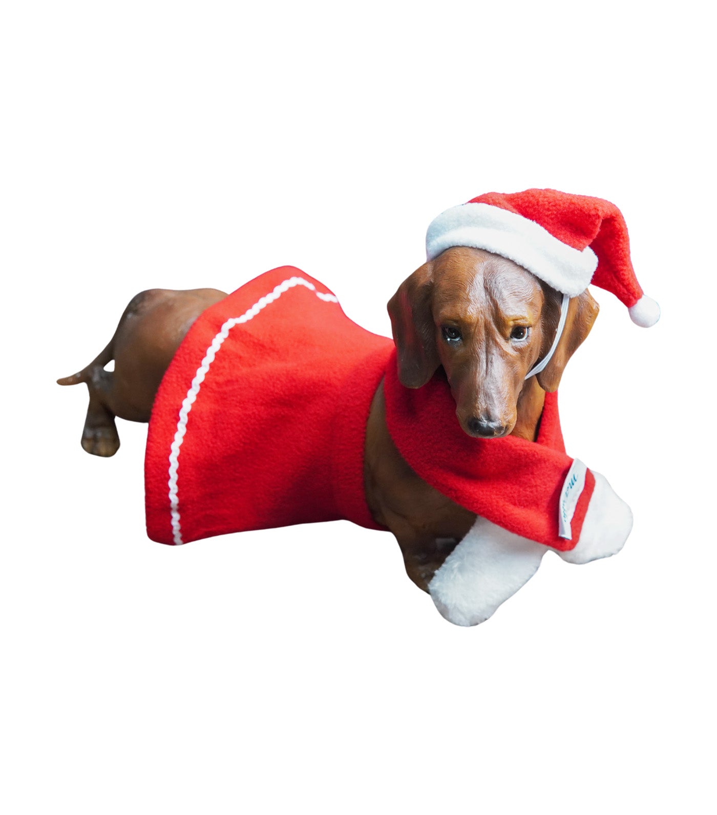 Christmas Poncho with Scarf