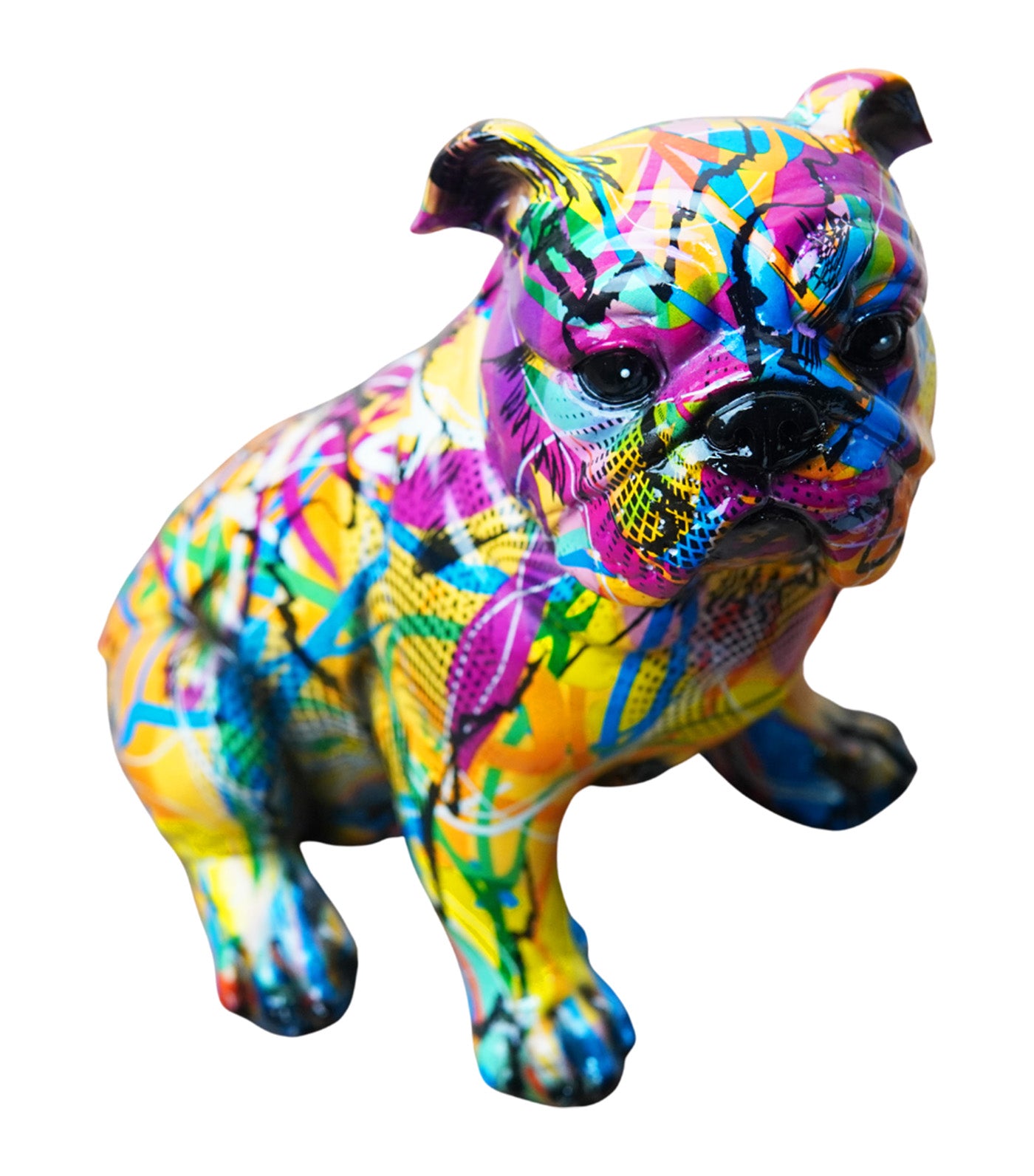 Abstract Dog Statues