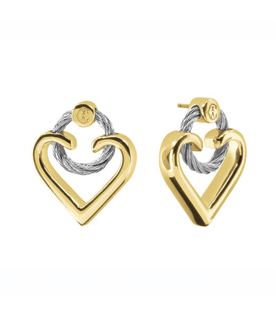 Love & Touch Earrings Yellow Gold