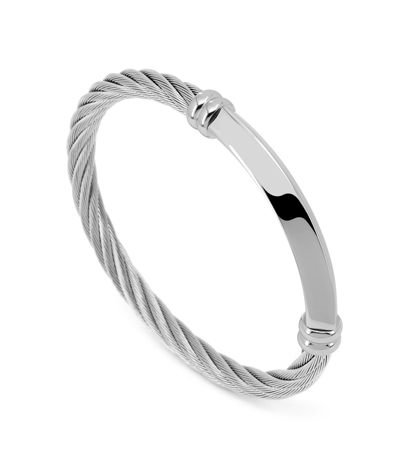 Better Half Bangle Silver