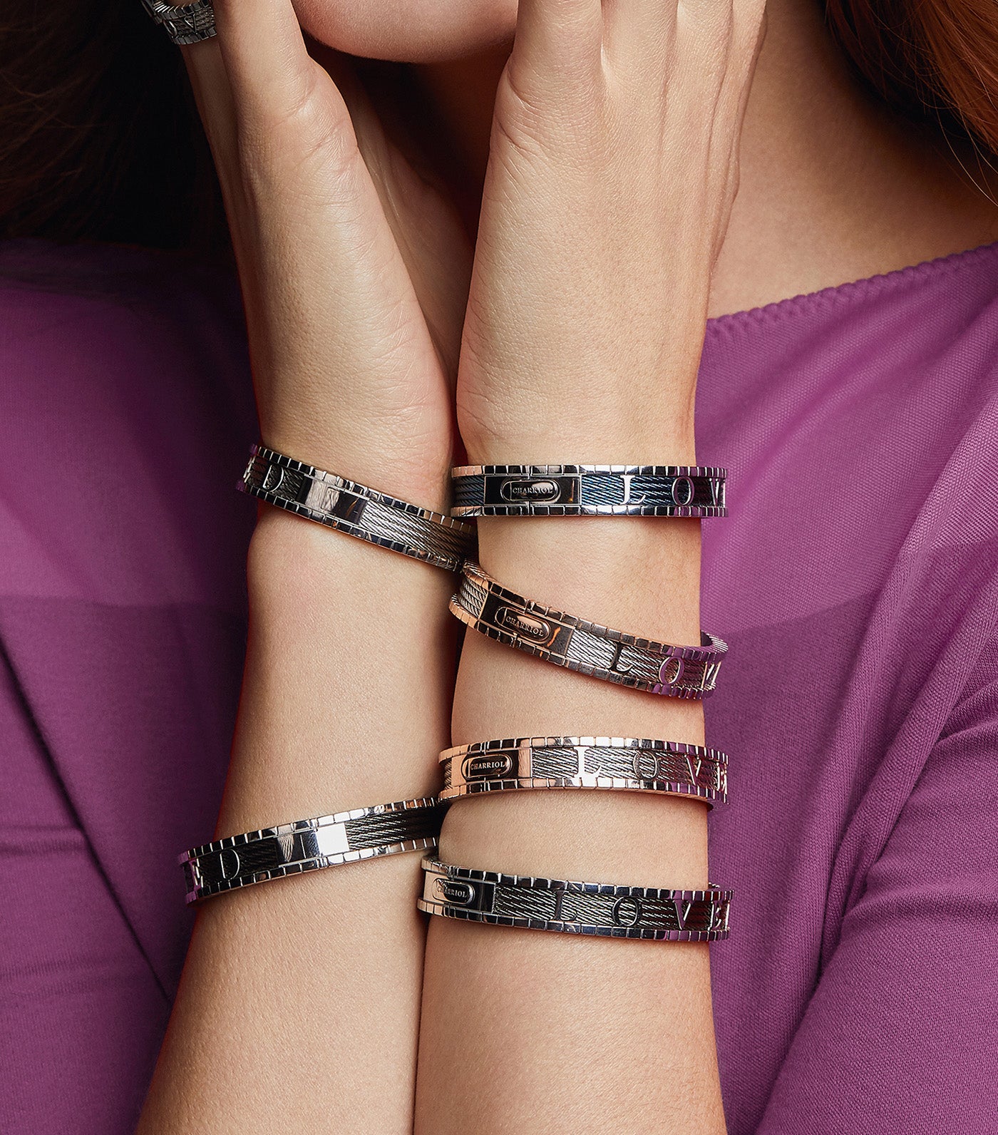 Forever Loved Bangle Blue