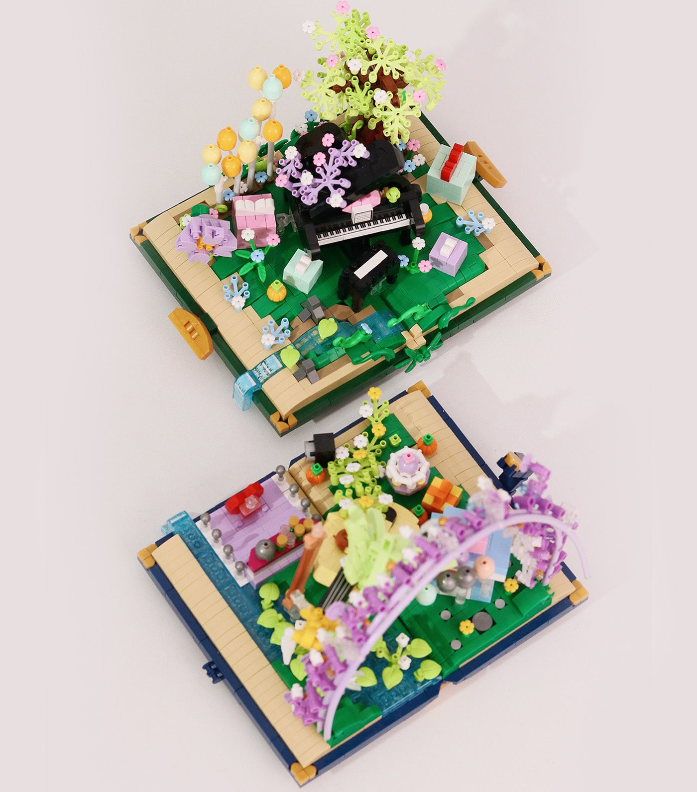 1222-Piece Carmen Fantasia Kids Building Bricks Toy