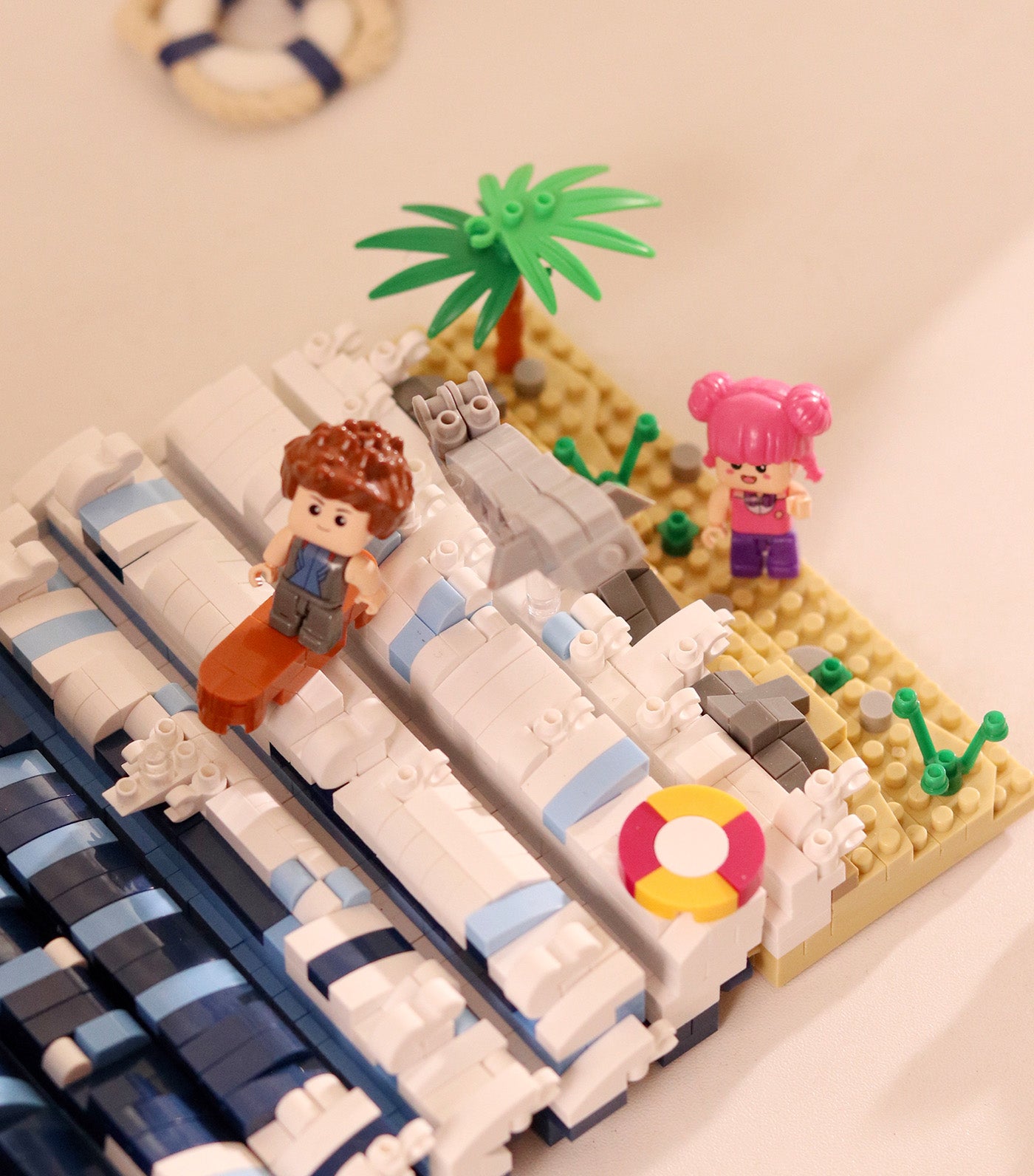 1471-Piece Surfing Building Blocks Kids Toy Set