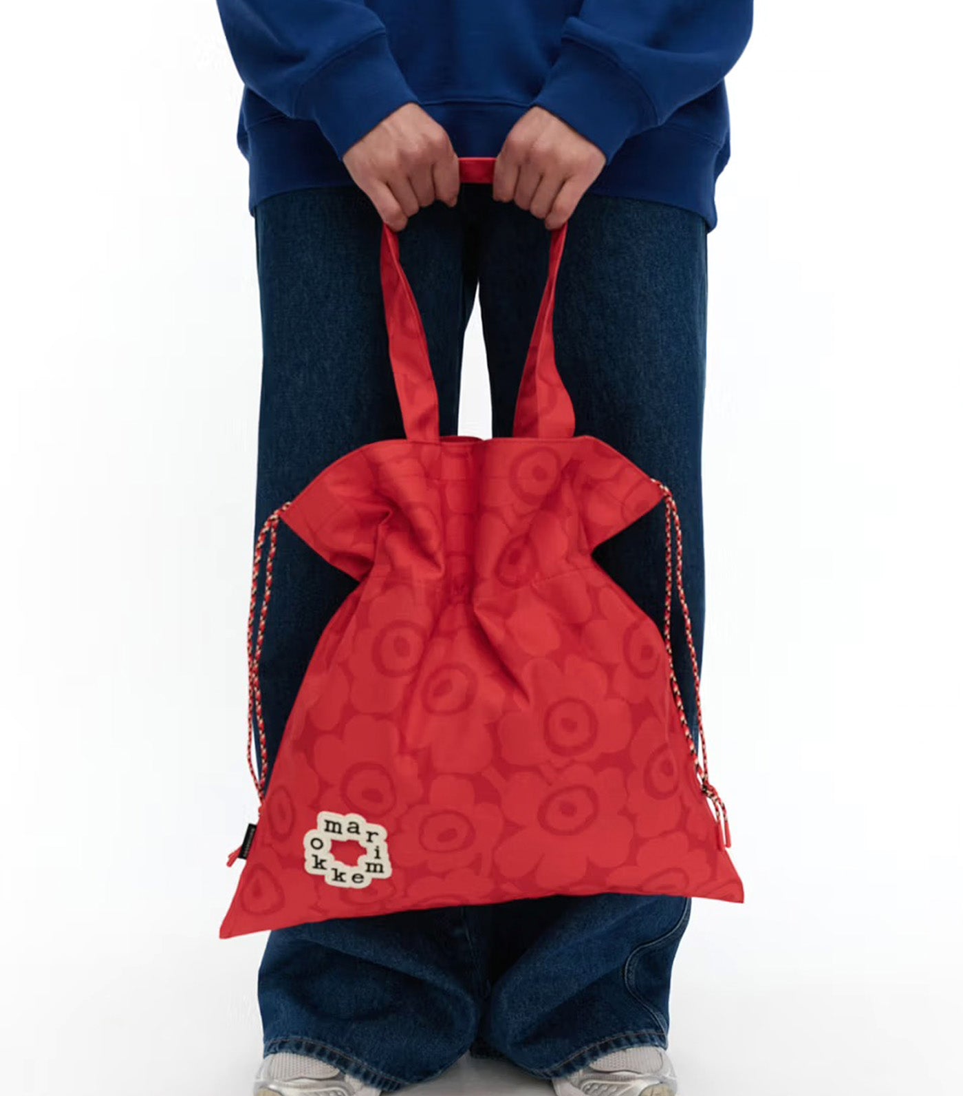 Metka Mini Unikko Kioski Shoulder Bag Red/Dark Red