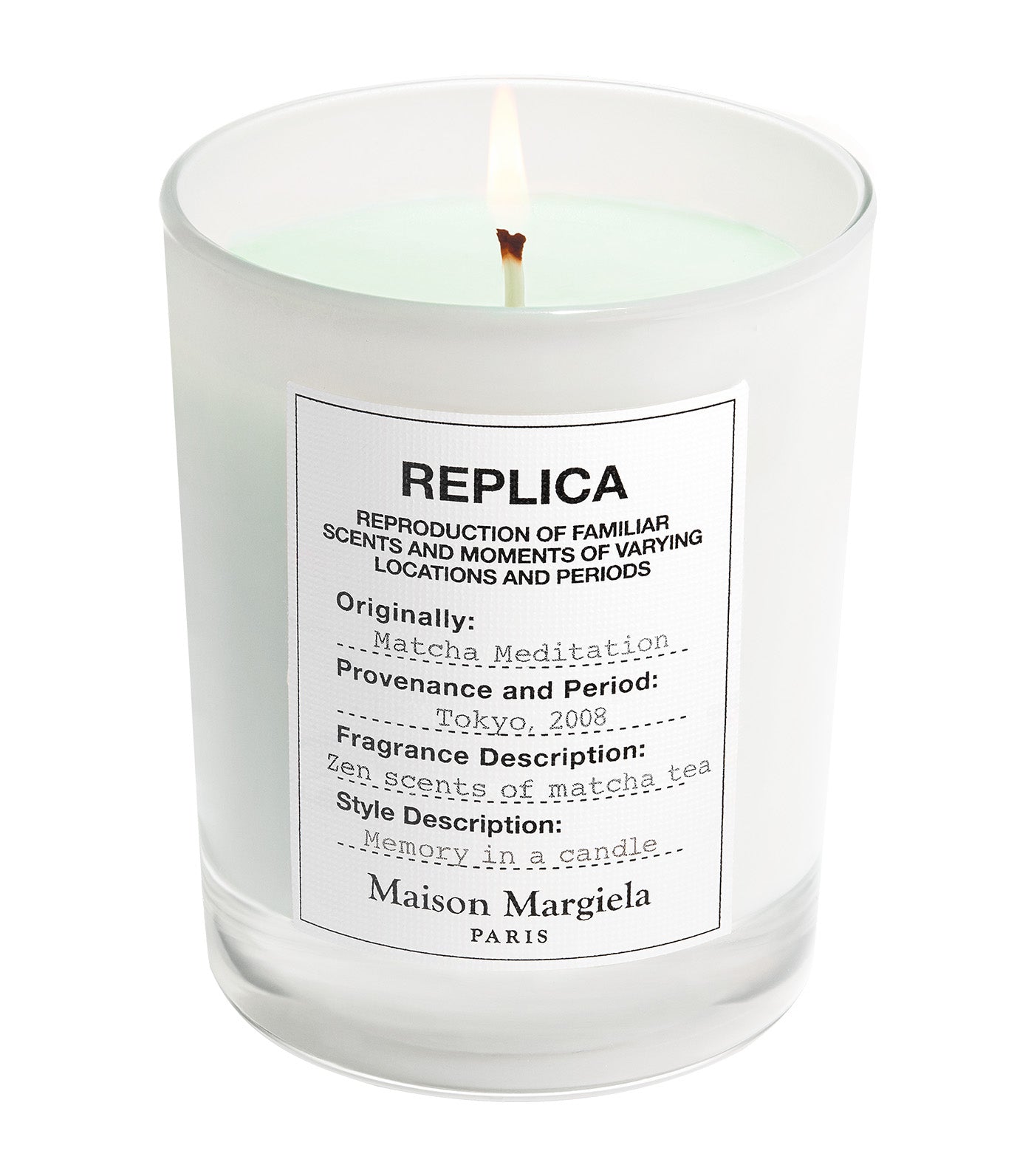 Replica Matcha Meditation Candle