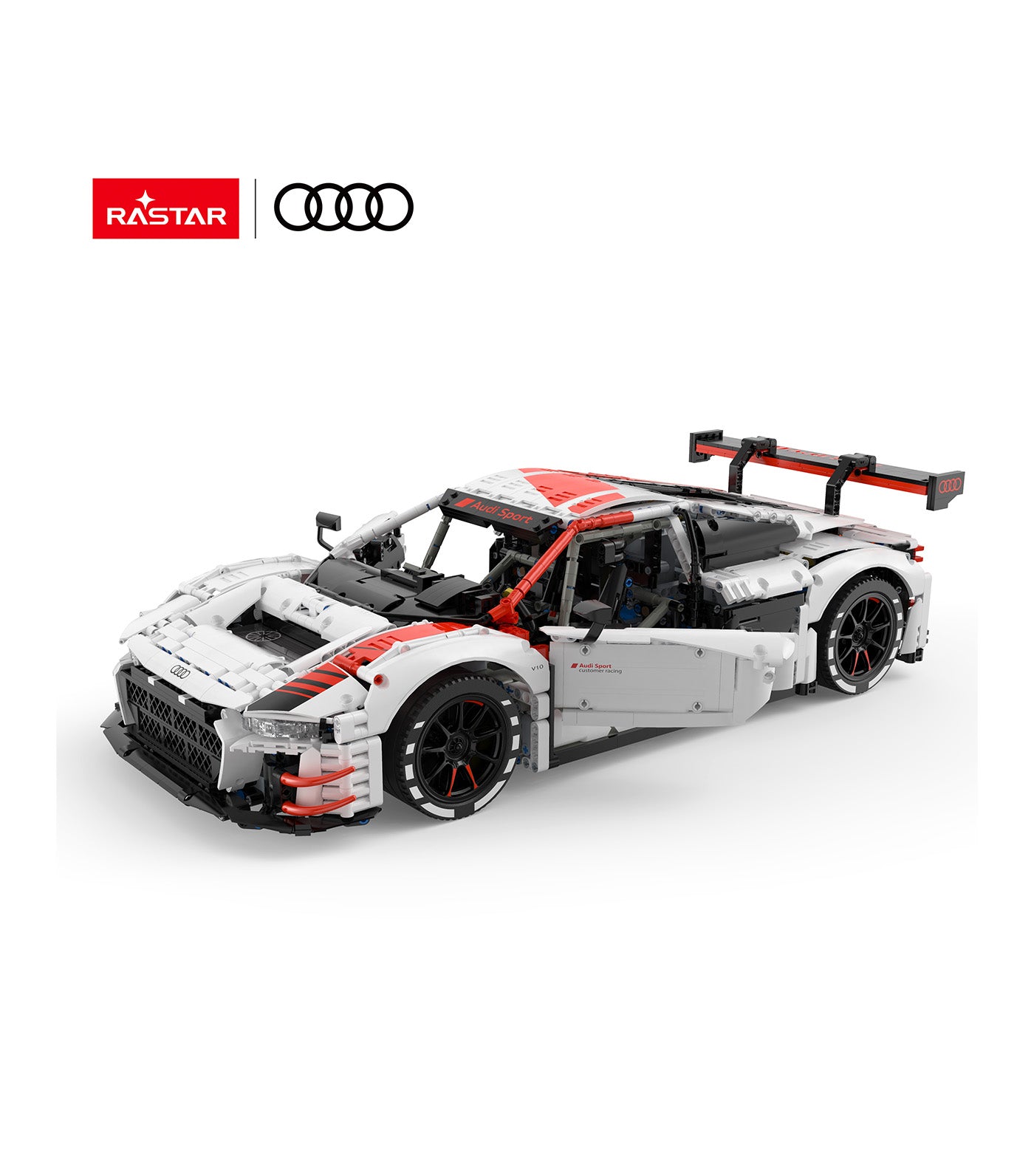 1:8 Audi R8 LMS GT3 Bricks Standard Version