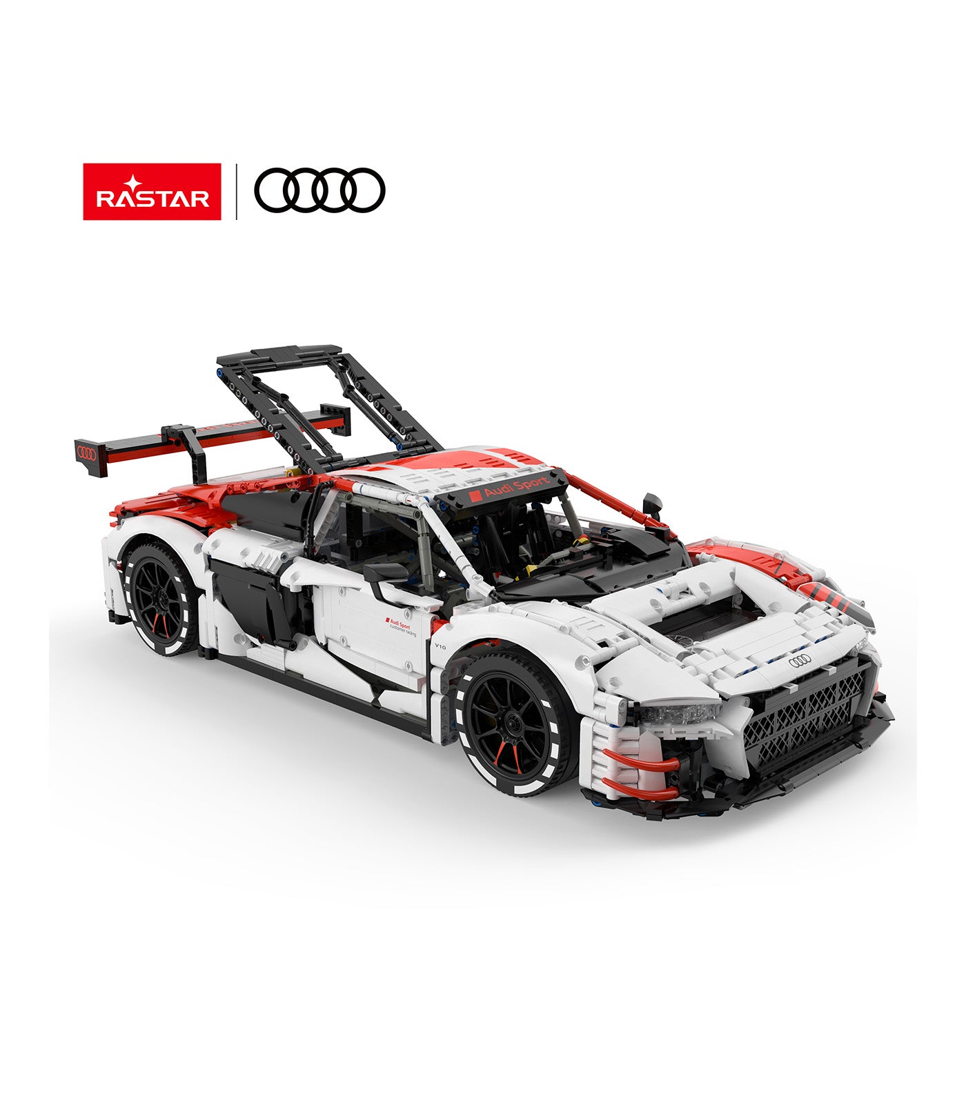 1:8 Audi R8 LMS GT3 Bricks Standard Version
