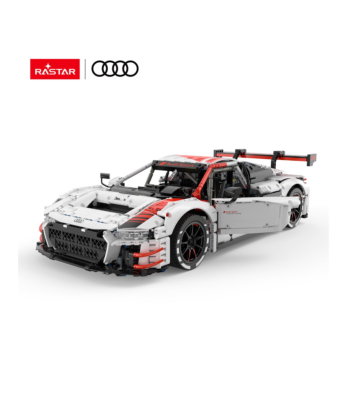 1:8 Audi R8 LMS GT3 Bricks Standard Version