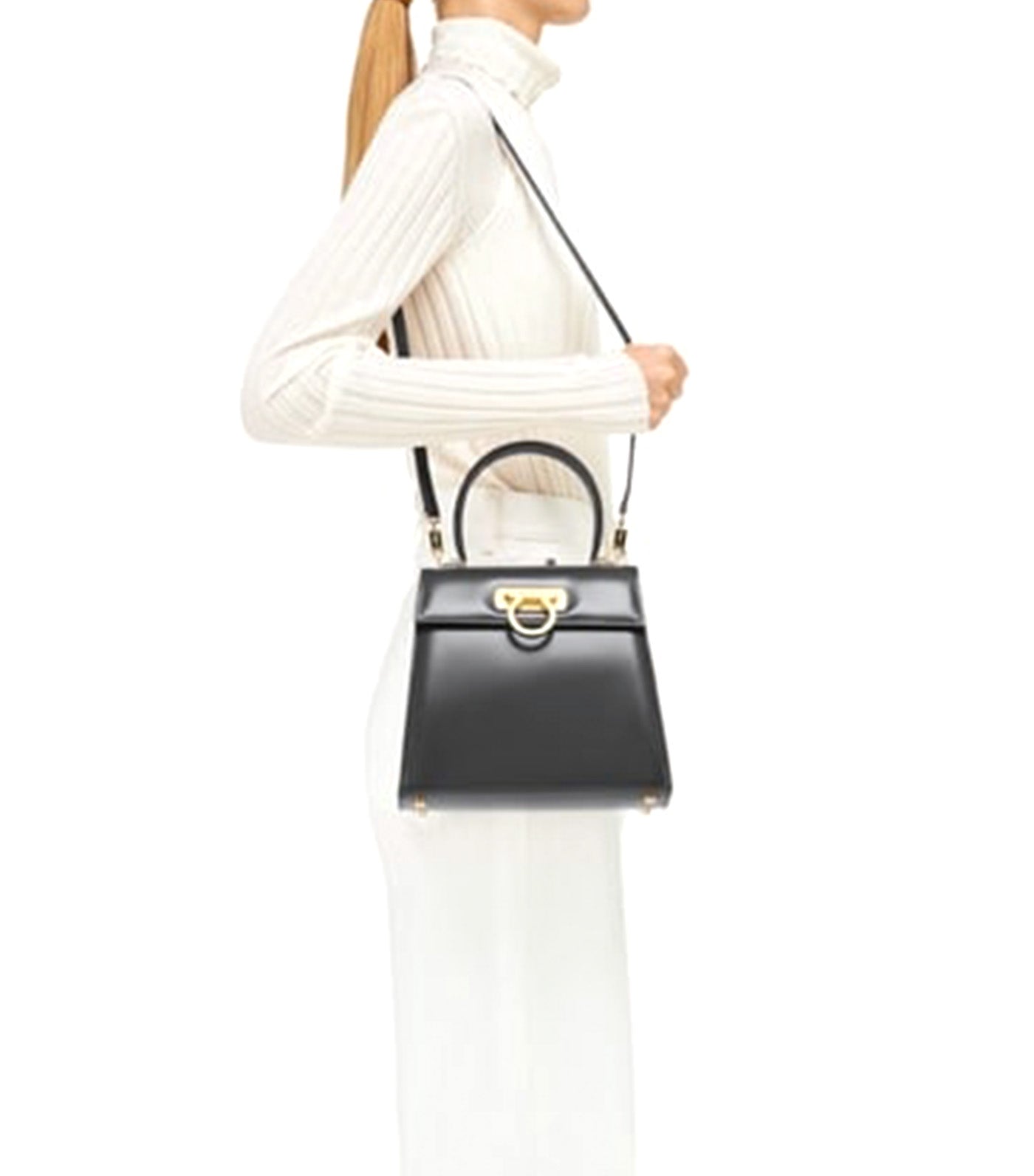 Iconic Top Handle M Black