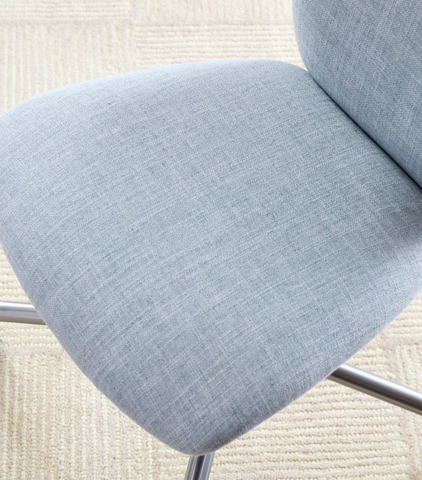 Square Upholstered 4-Leg Desk Chair