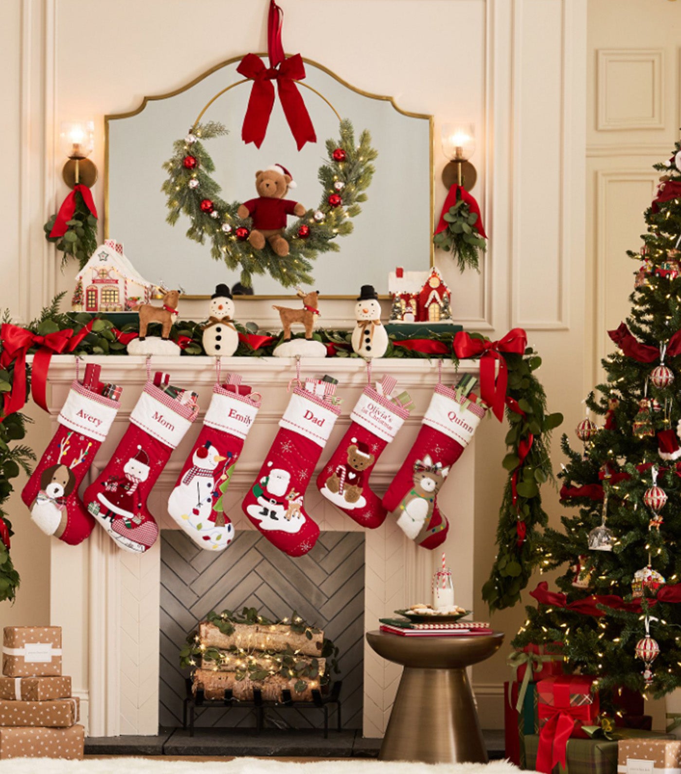 Quilted Light-up Christmas Stocking