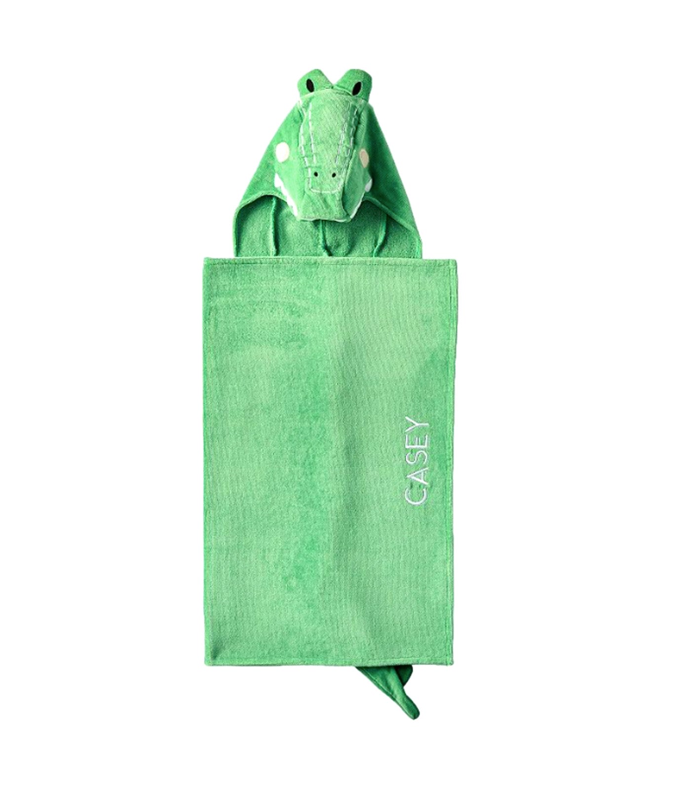 Crocodile Plush Kid Hooded Towel Multi