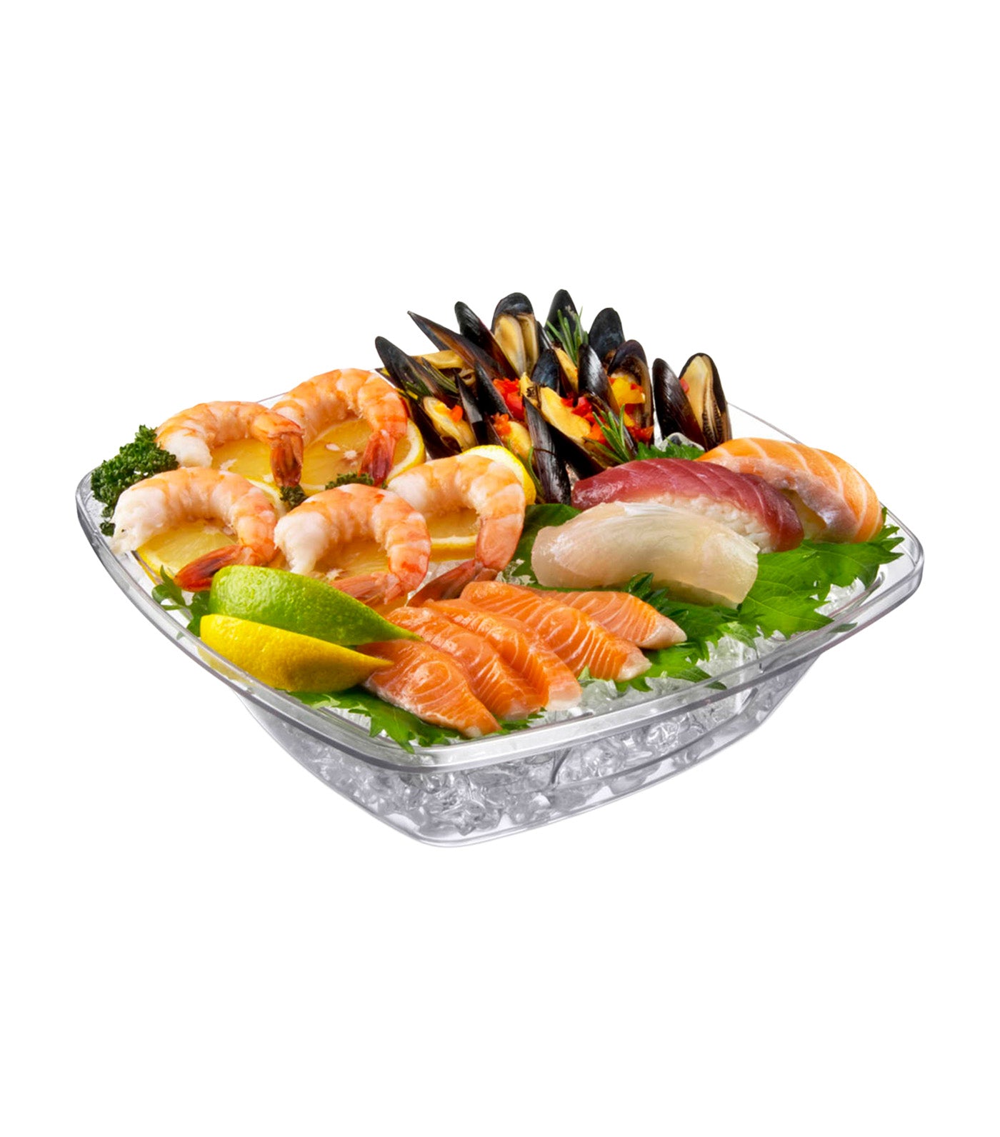 Flip-Lid Salad On Ice Bowl