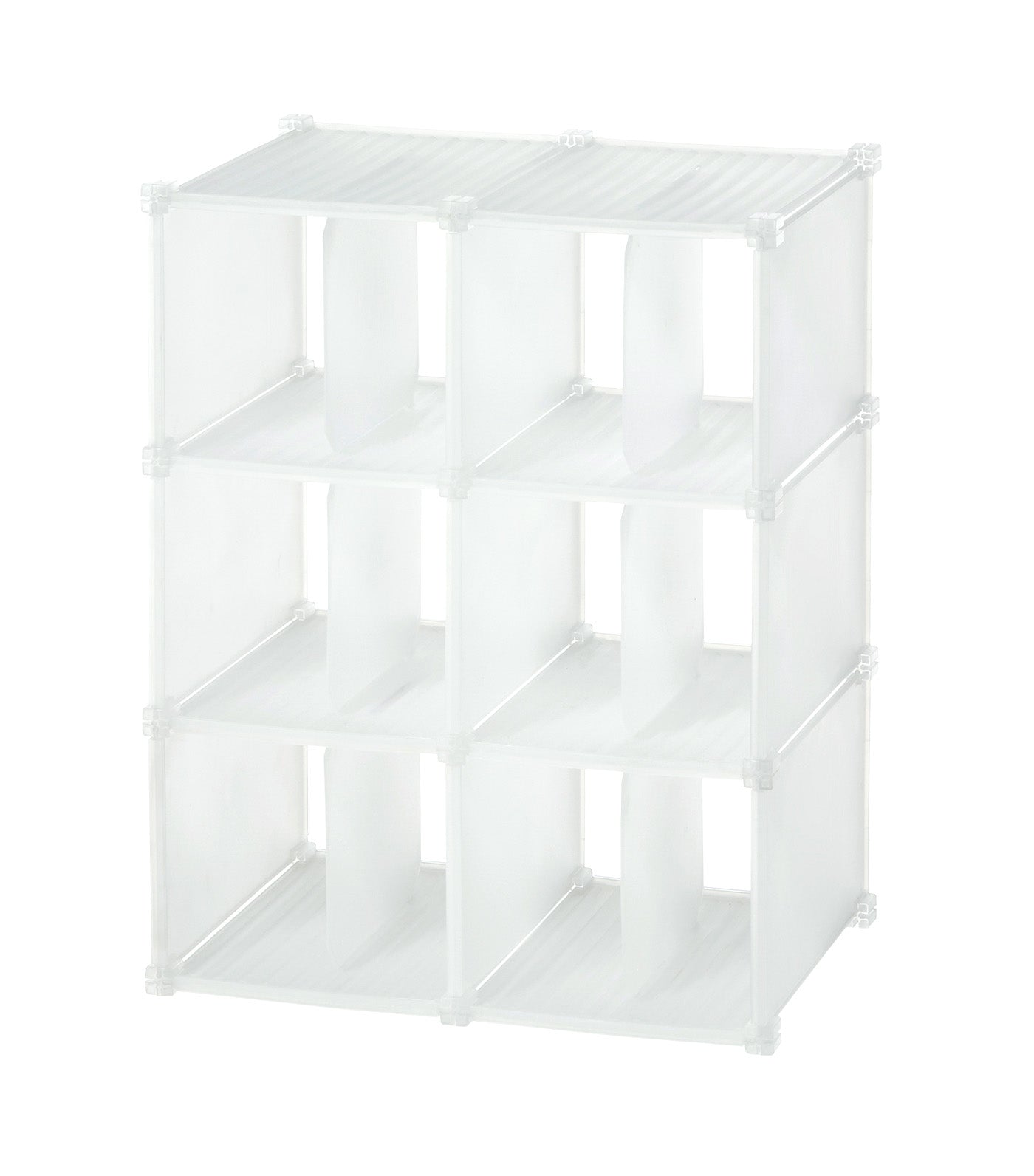 MakeRoom Shoe/Accessory Grid 6-Section White