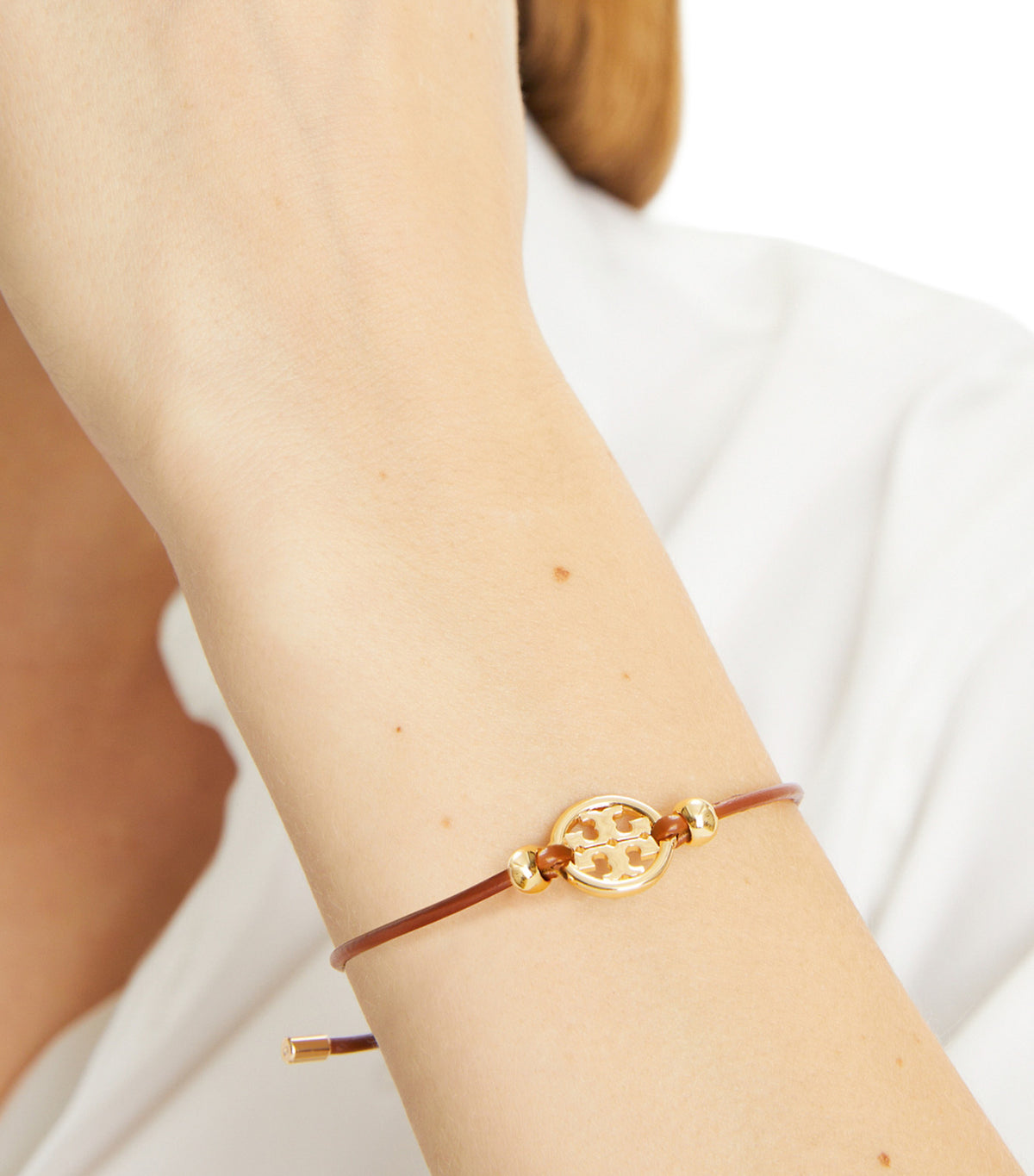 Icon Slider Bracelet Tory Gold/Black