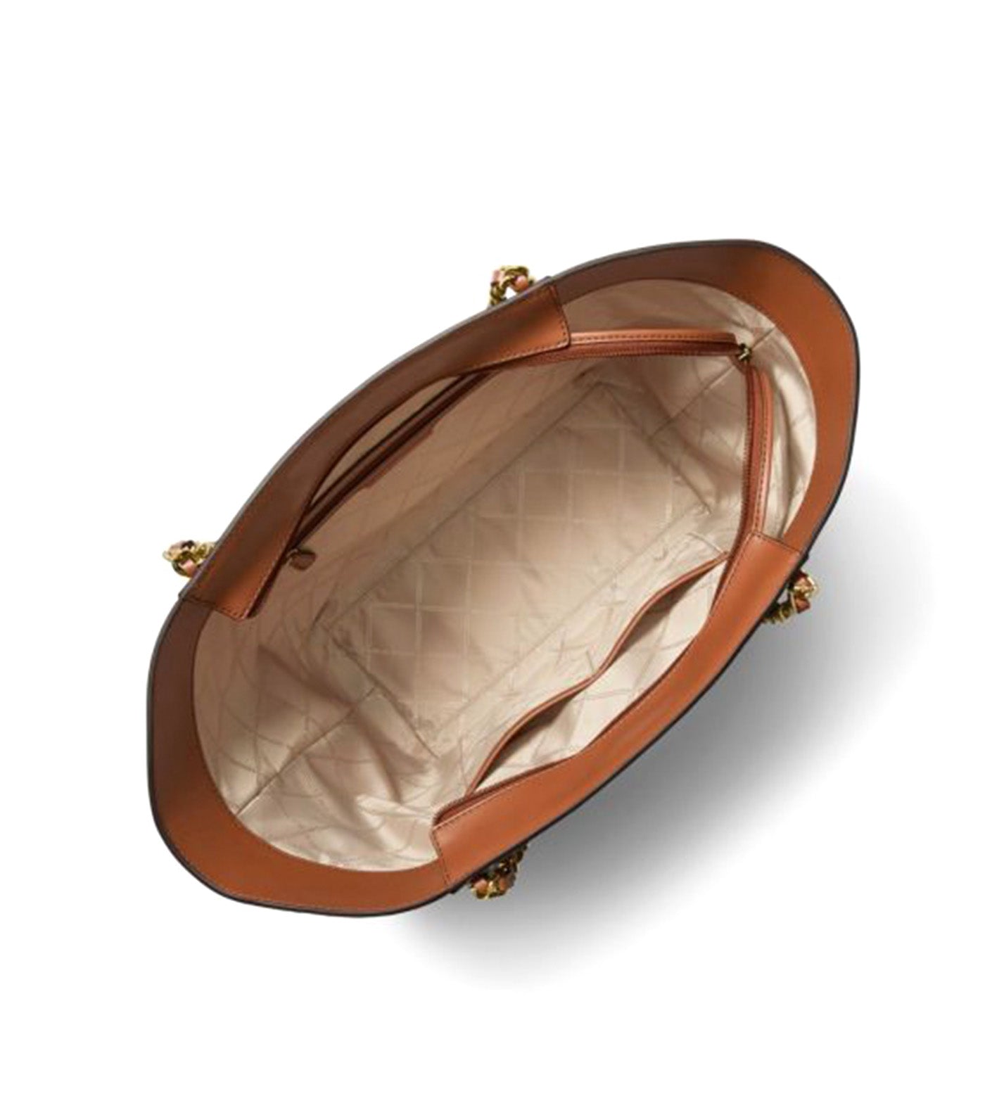 Westley Large Pebbled Leather Chain-Link Tote