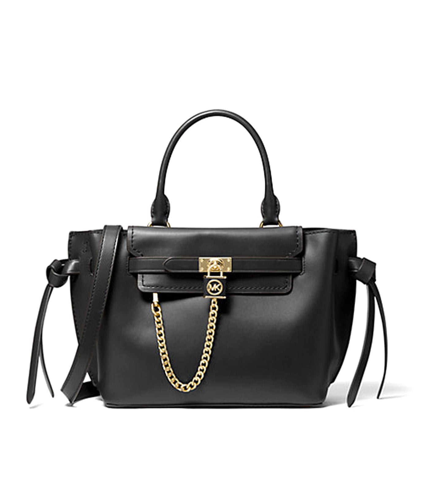 Hamilton Legacy Small Belted Satchel Black