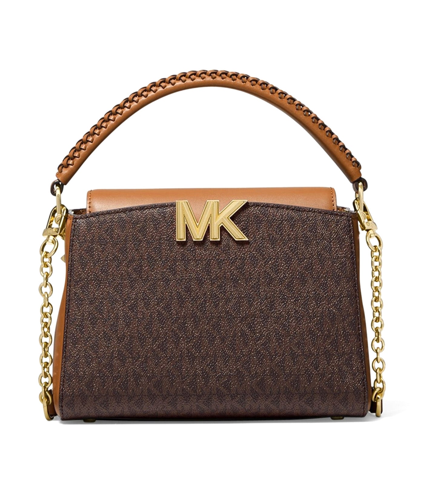 Karlie Small Top Handle Crossbody Brown
