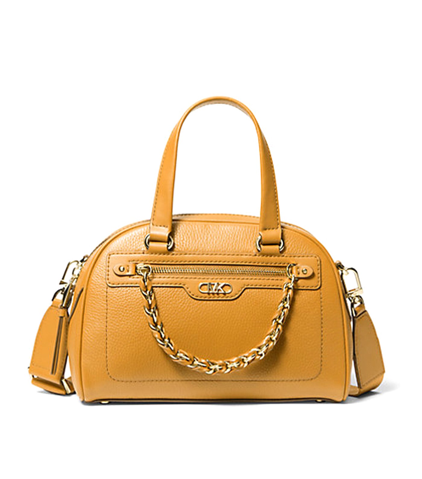 Williamsburg Small Pebbled Leather Satchel