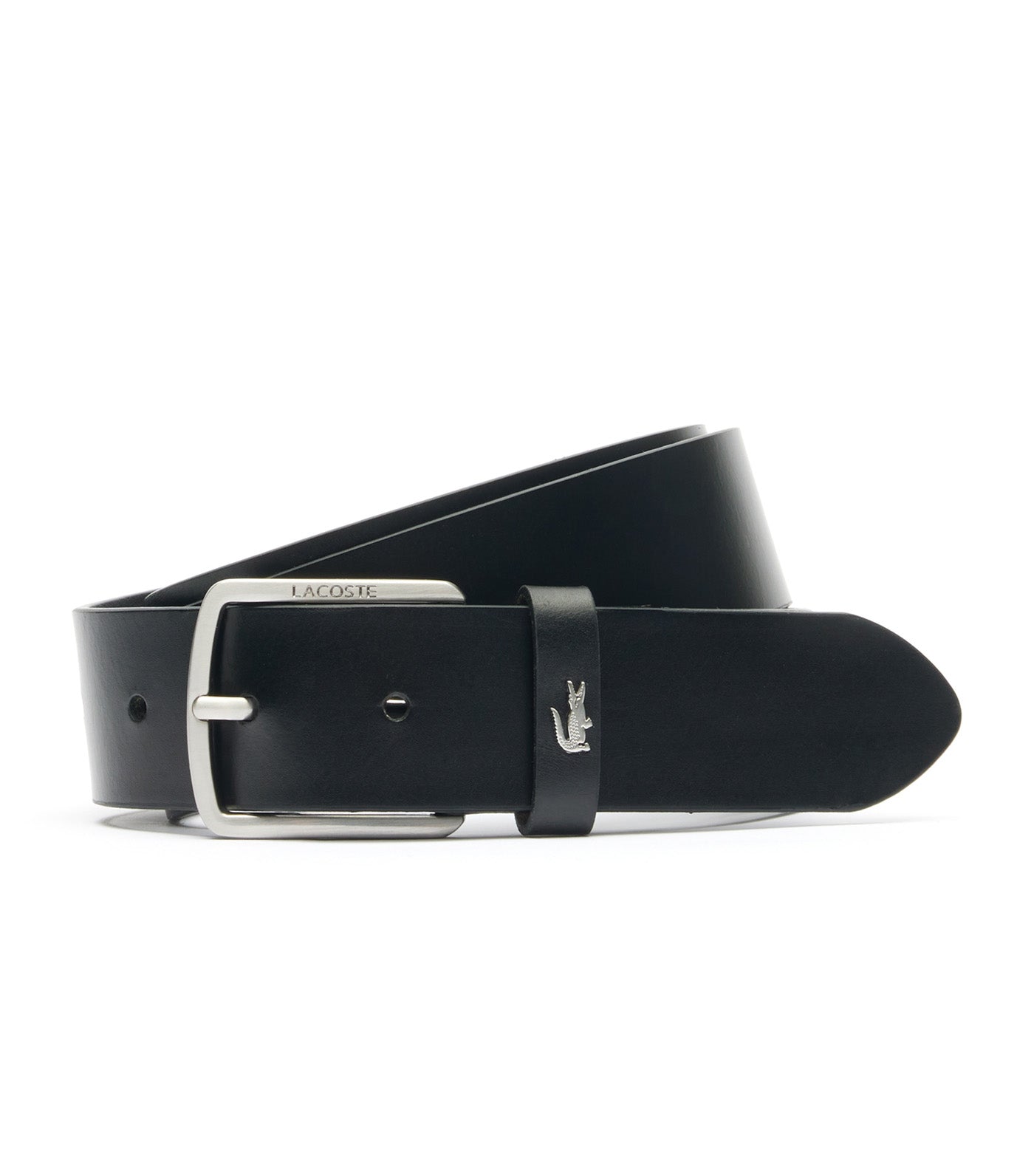 Smooth Leather Belt Noir