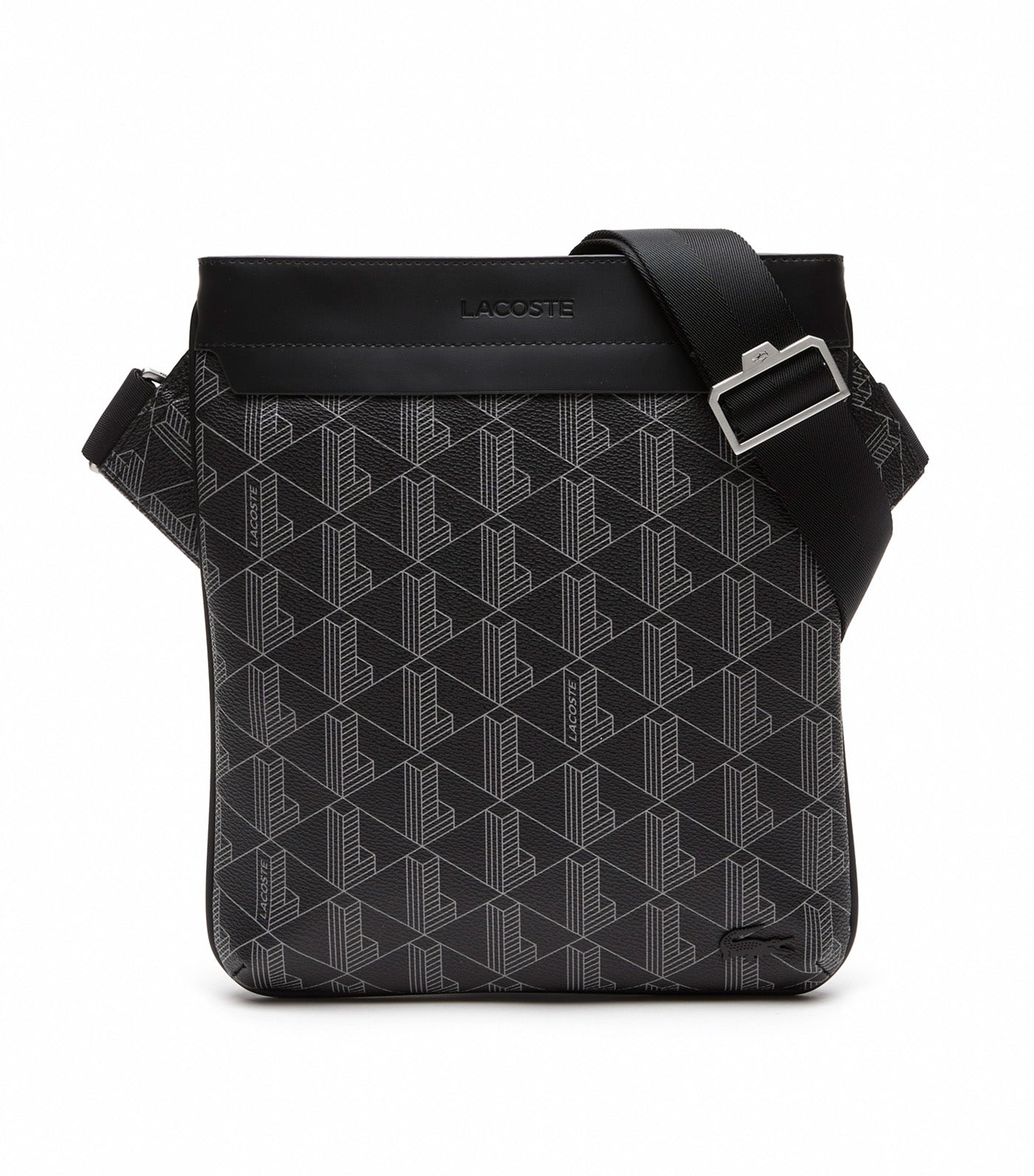 The Blend Slimline Satchel Monogram Noir Gris