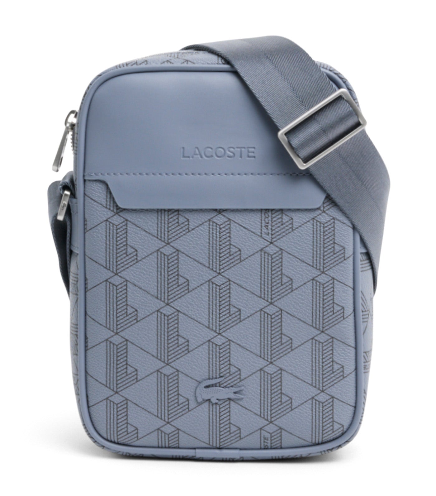 The Blend Satchel Mono Folkstone Gray Abime