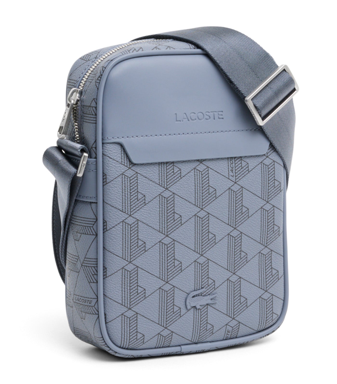 The Blend Satchel Mono Folkstone Gray Abime