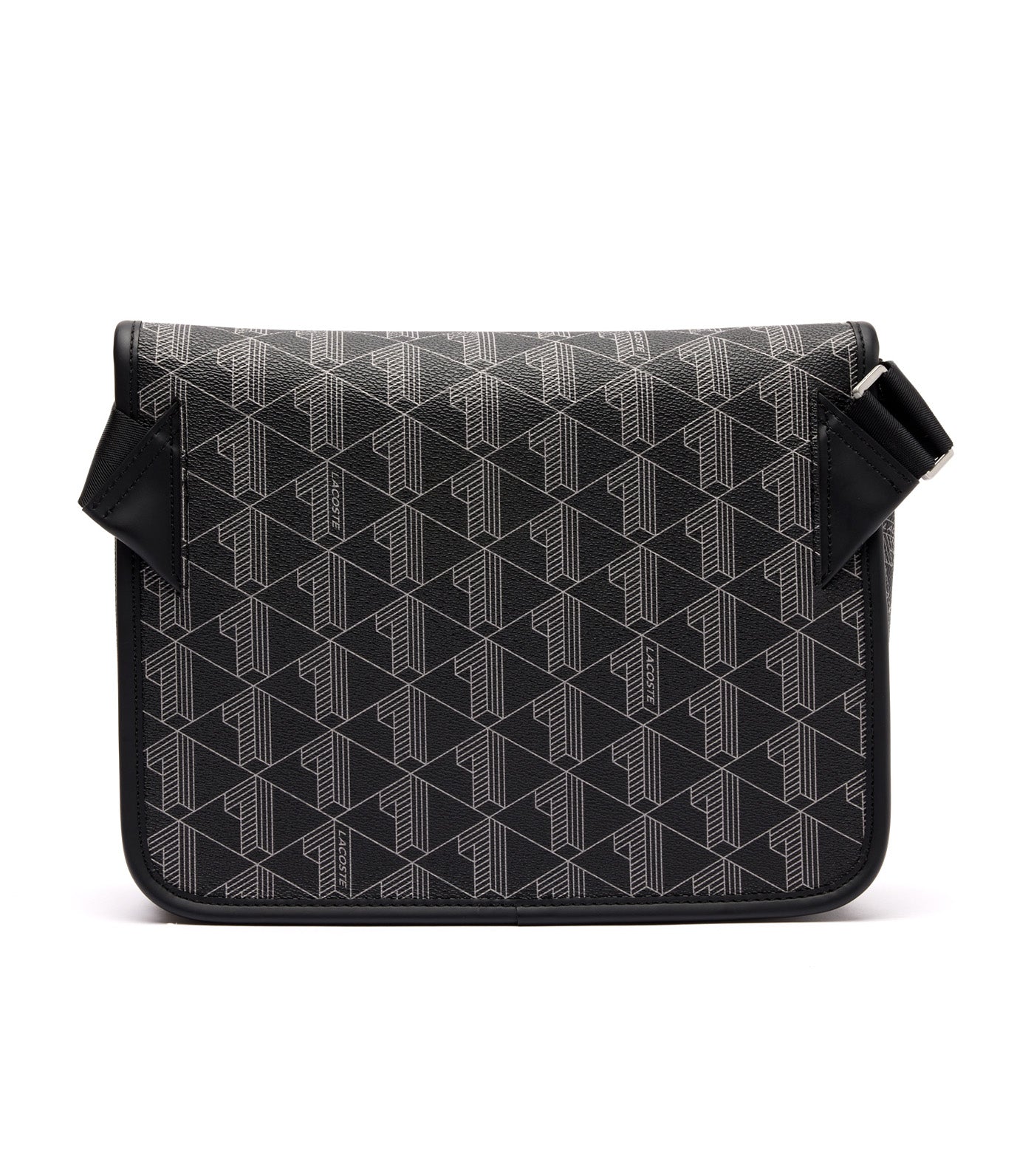 Large The Blend Flap Close Bag Monogram Noir Gris