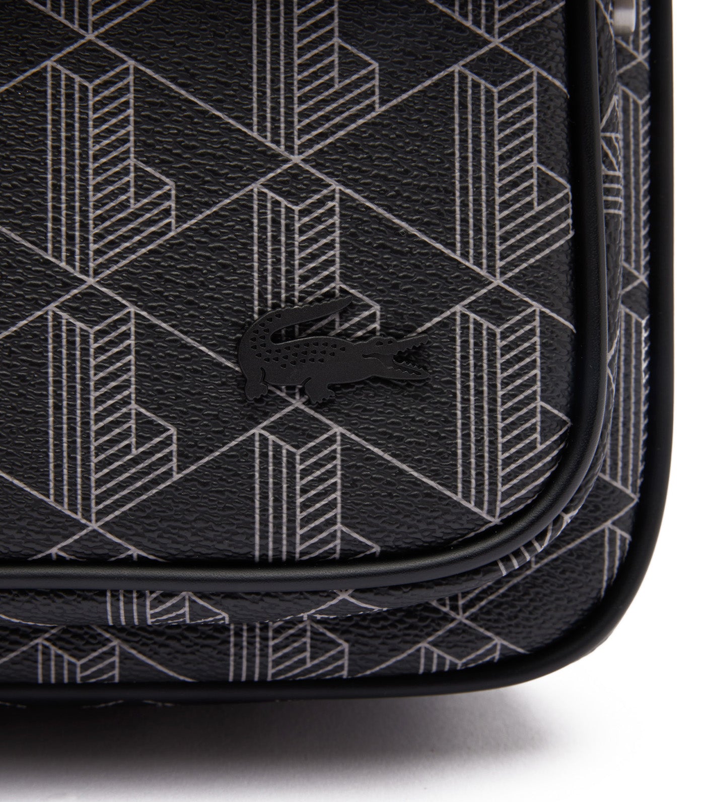 Large The Blend Flap Close Bag Monogram Noir Gris