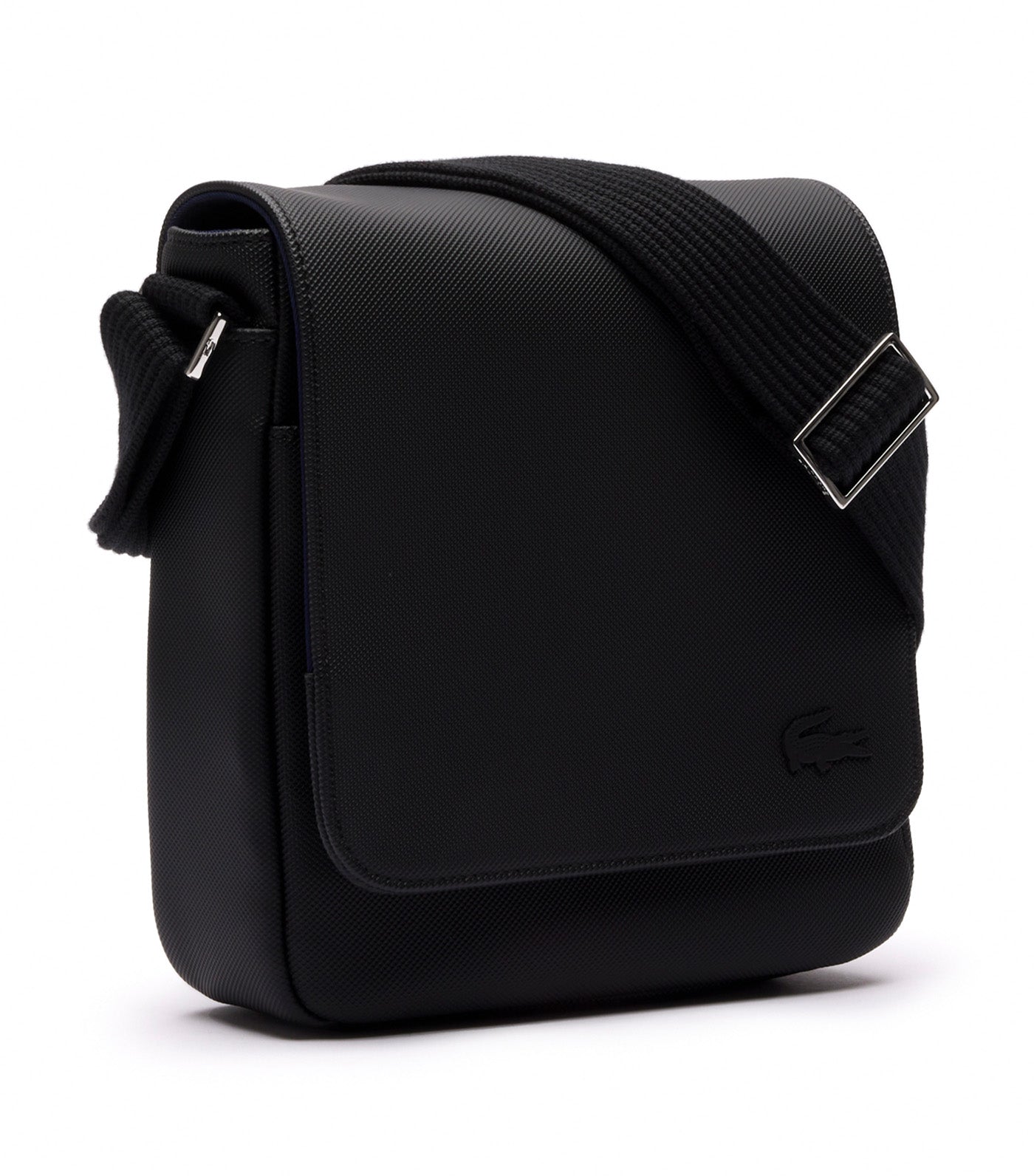 Men's Classic Flap Close Shoulder Bag Noir