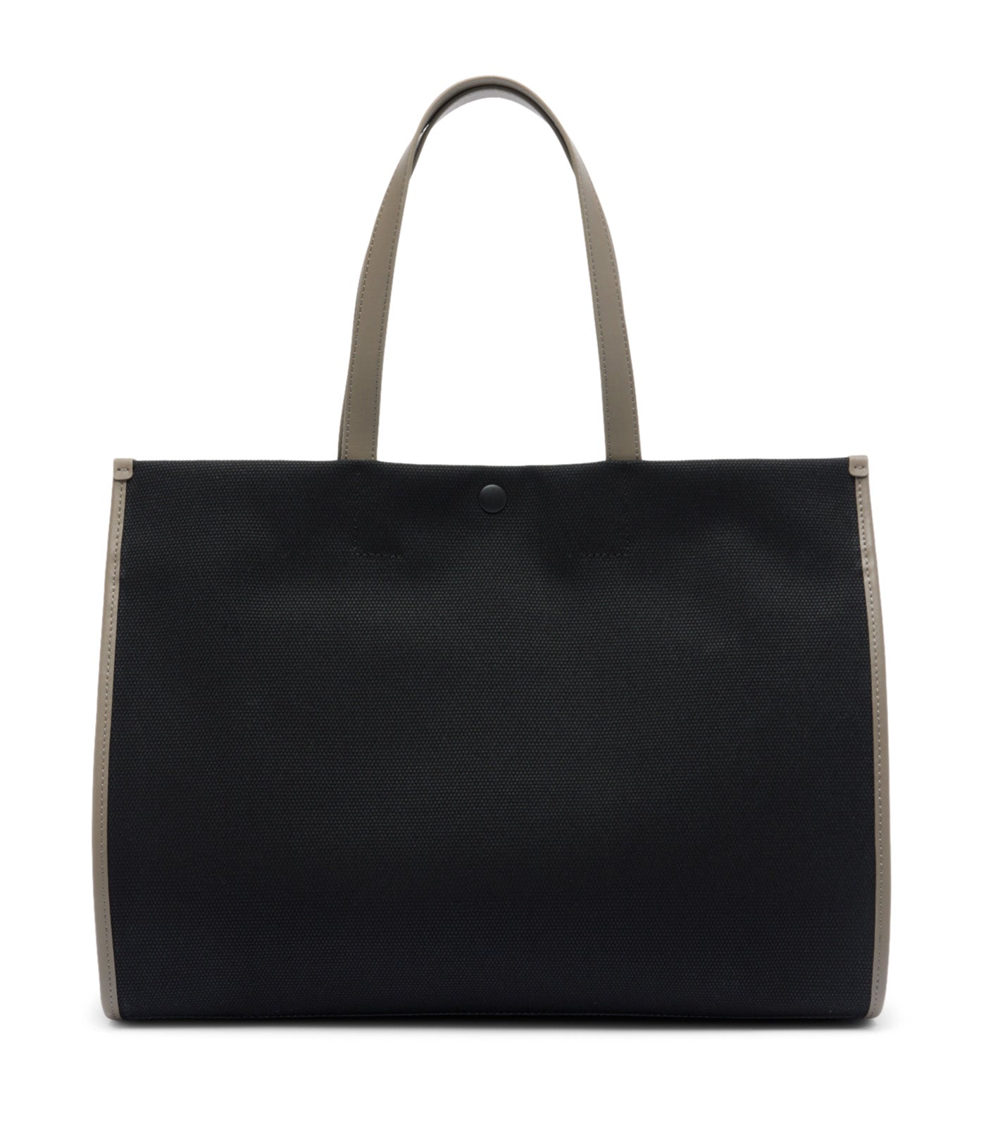 Large Heritage Canvas Tote Black Morel
