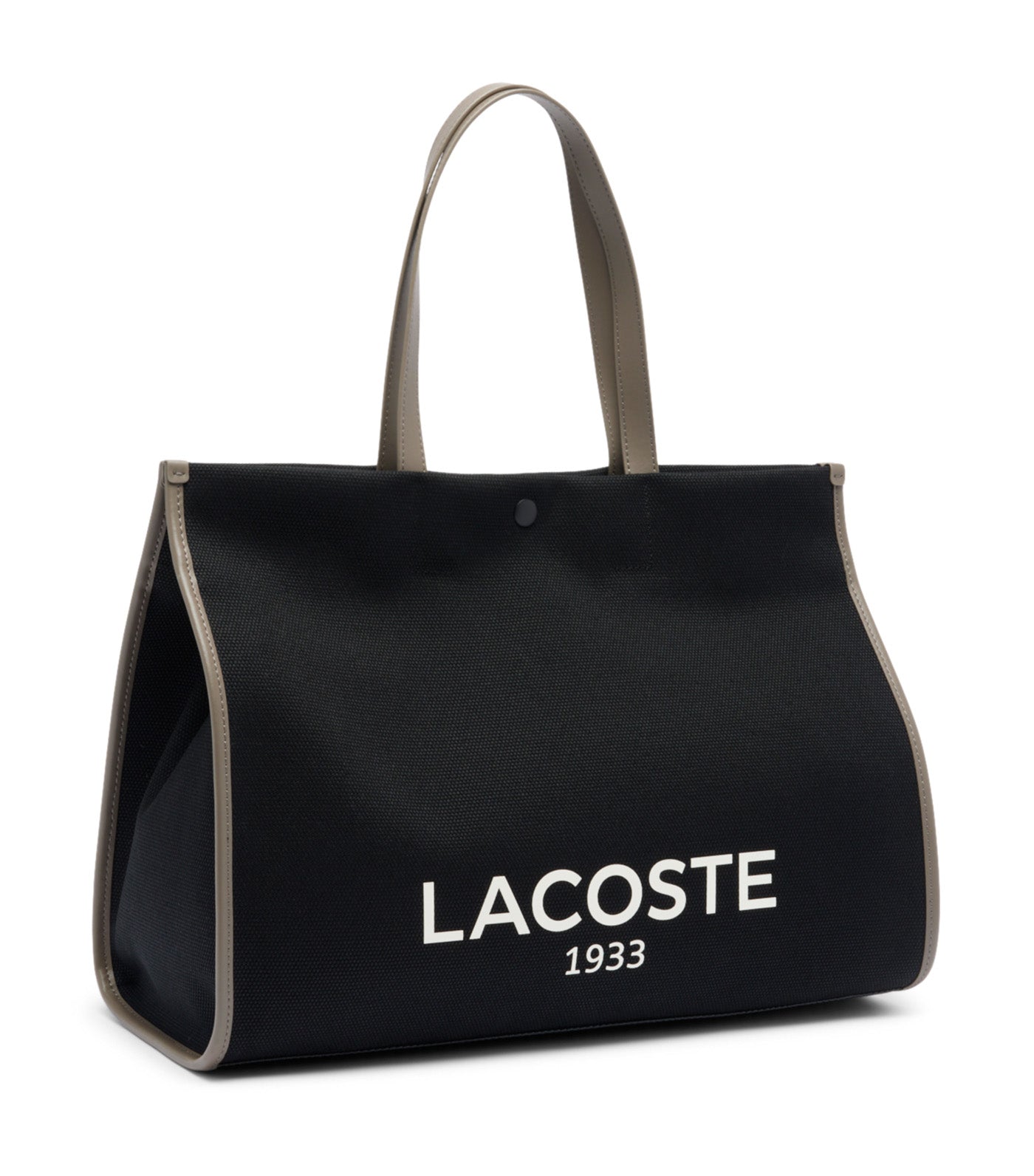 Large Heritage Canvas Tote Black Morel