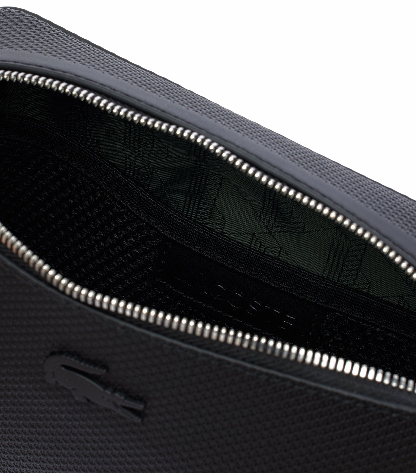 Small Chantaco Leather Reporter Bag Noir