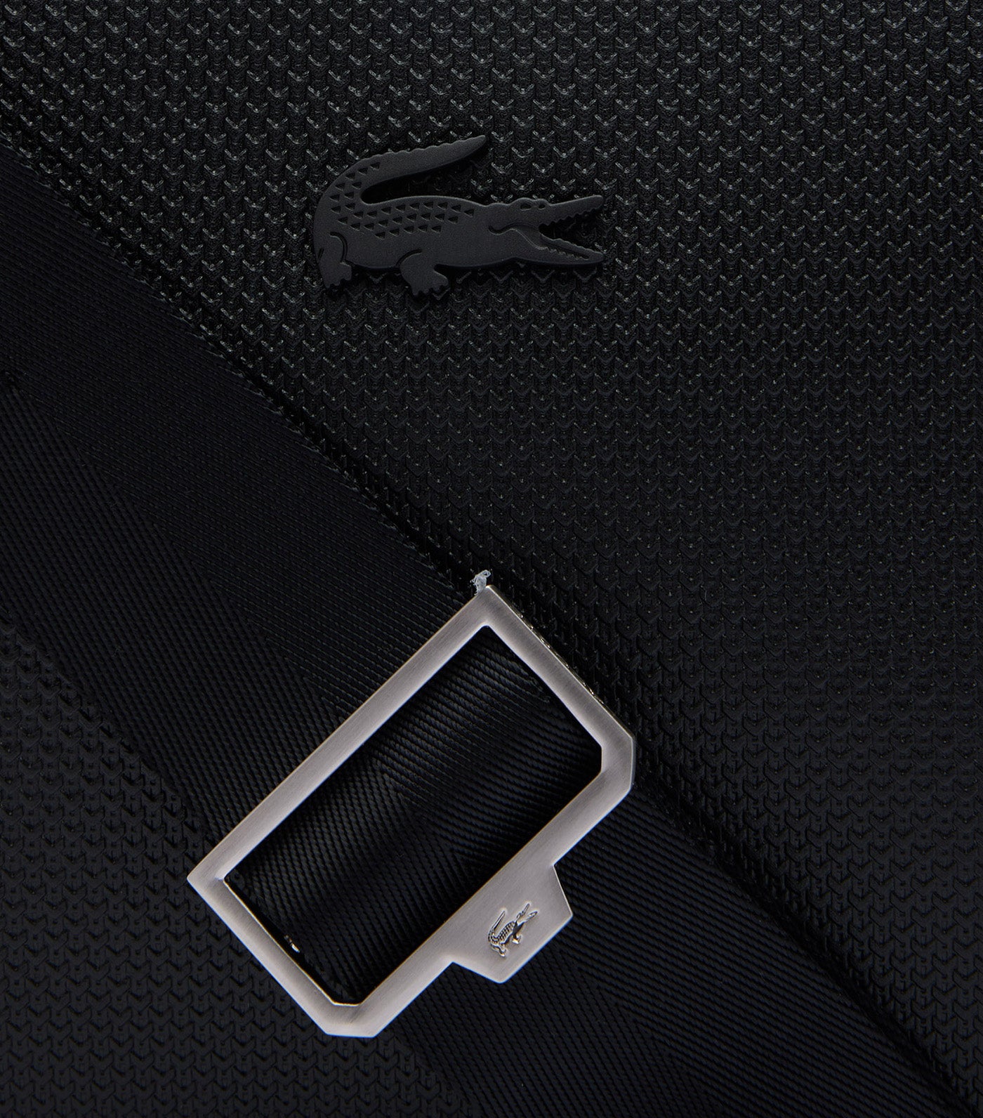 Small Chantaco Leather Reporter Bag Noir