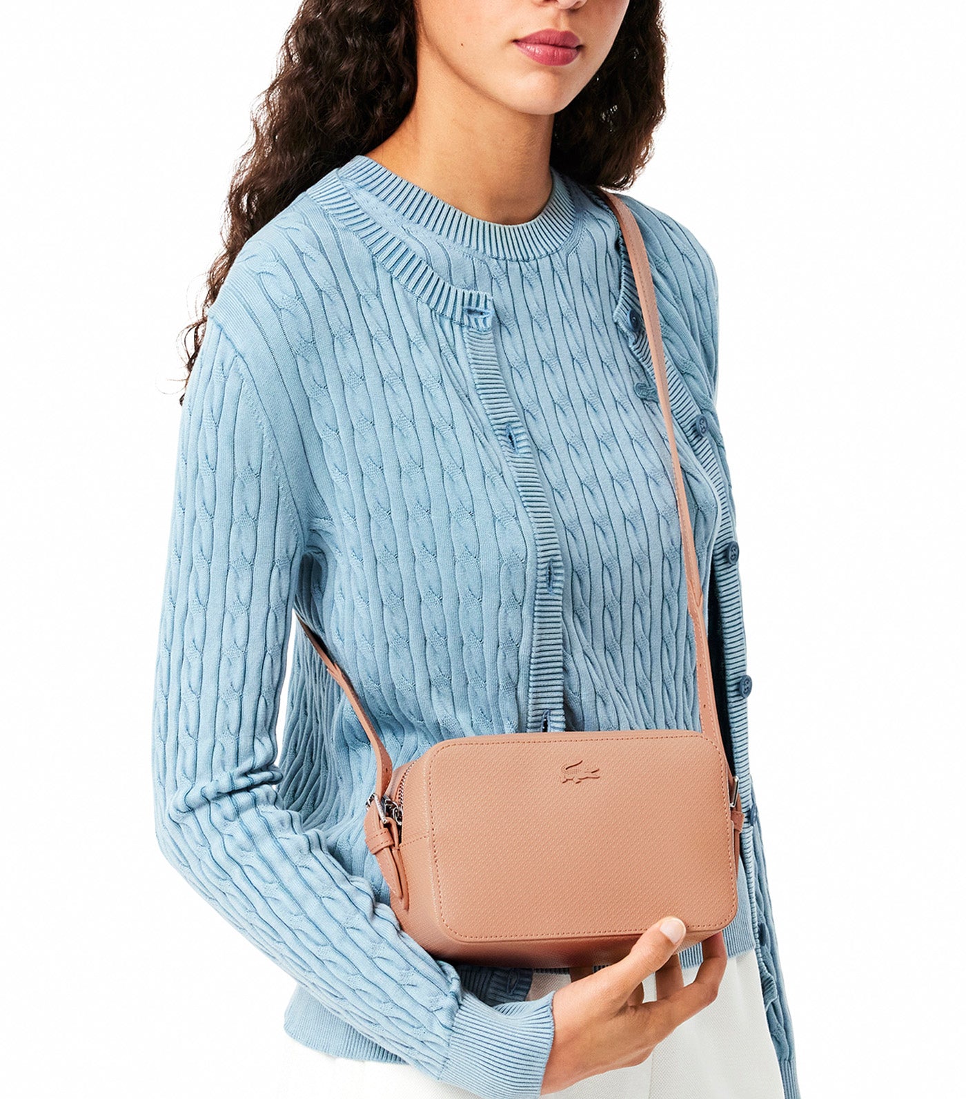 Chantaco Piqué Leather Shoulder Bag