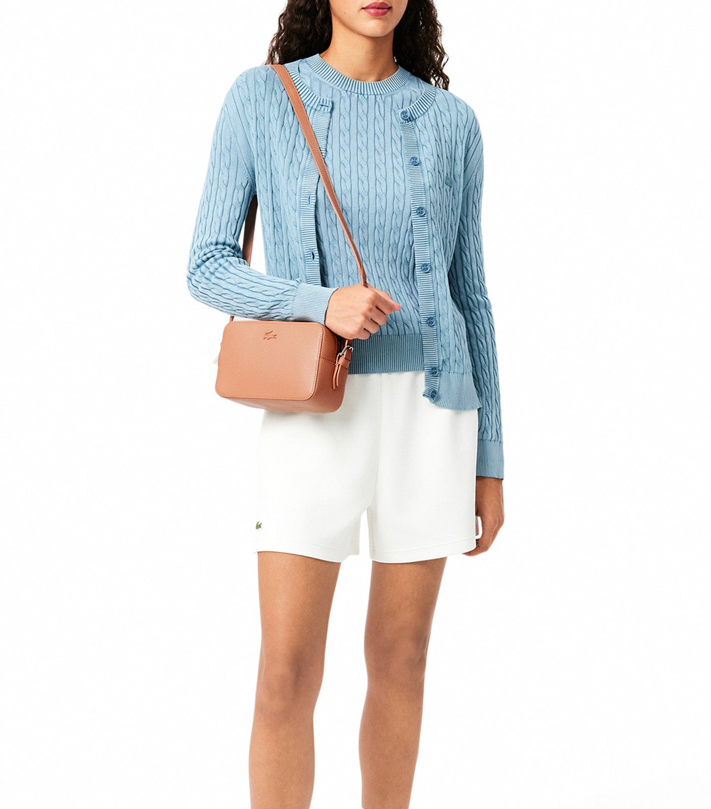 Chantaco Piqué Leather Shoulder Bag