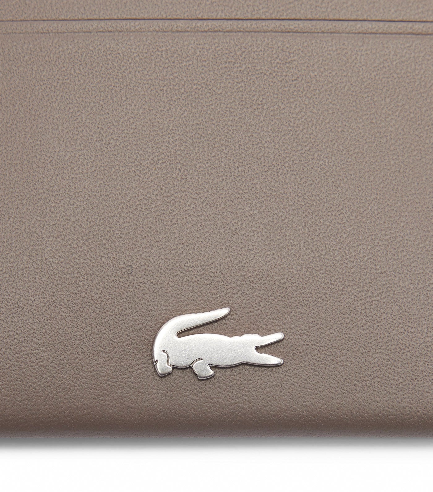 Lacoste FG Leather Card Holder Morel