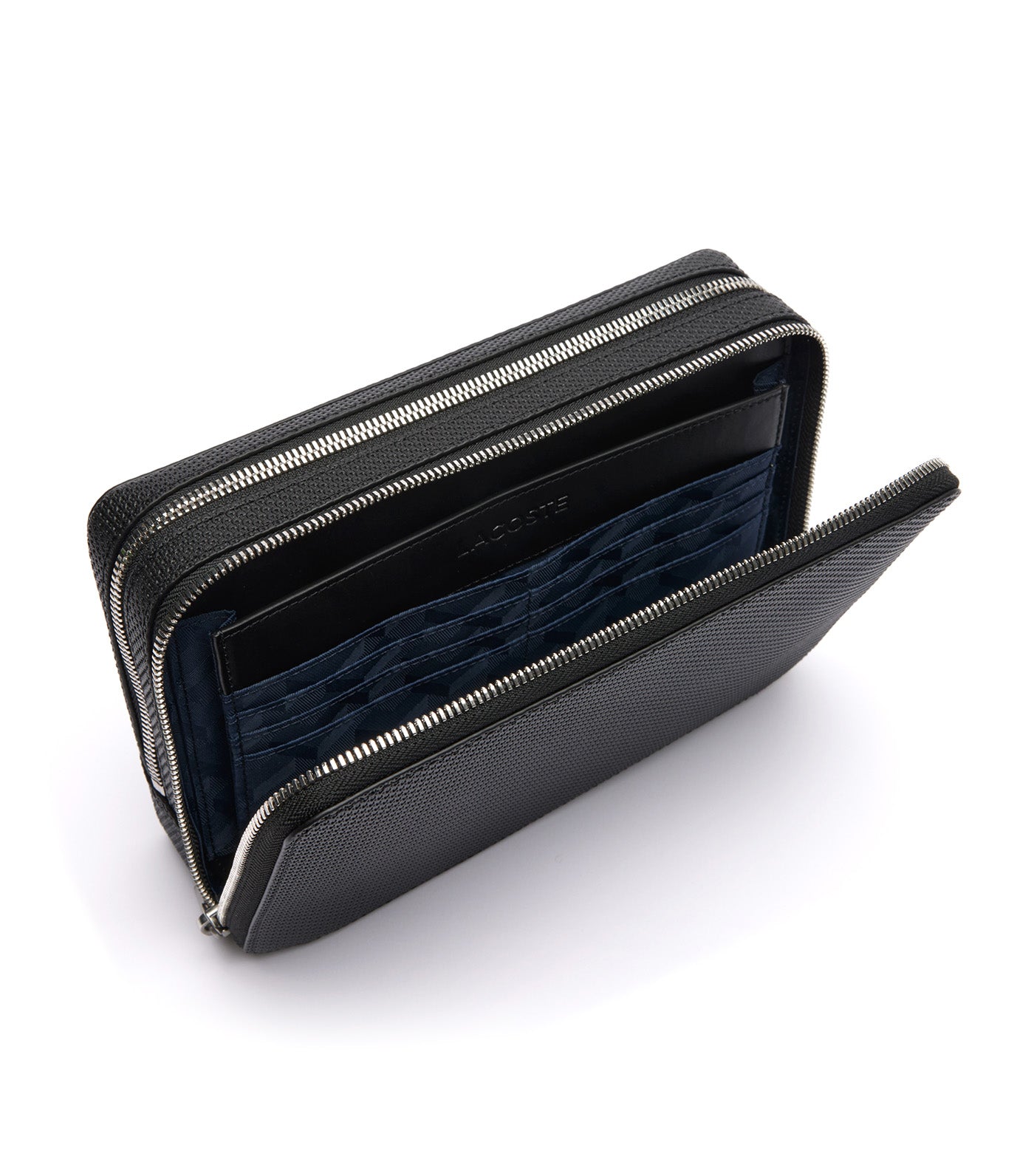 Chantaco Piqué Leather Zipped Pouch
