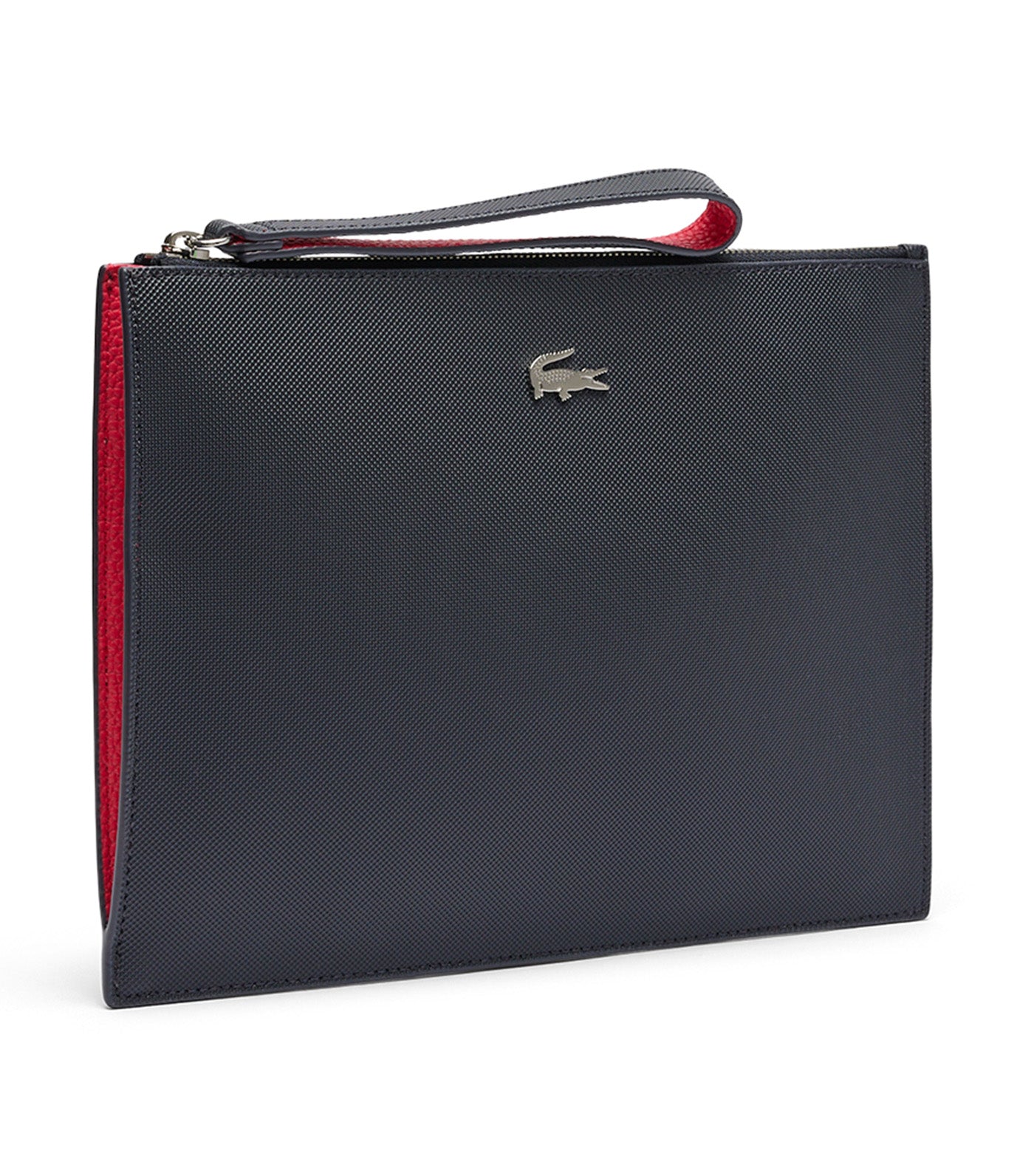 Unisex Anna Piqué Canvas Zip Clutch