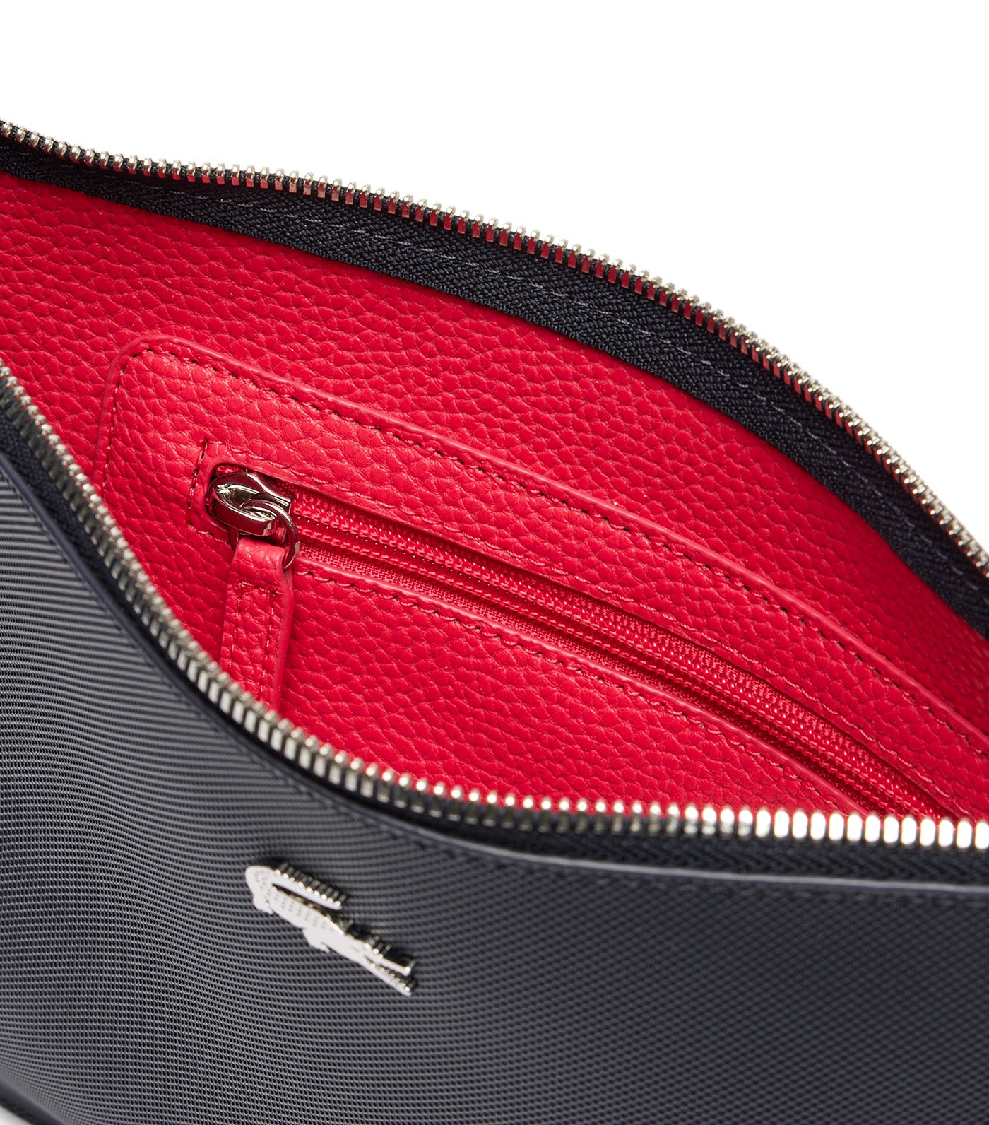 Unisex Anna Piqué Canvas Zip Clutch