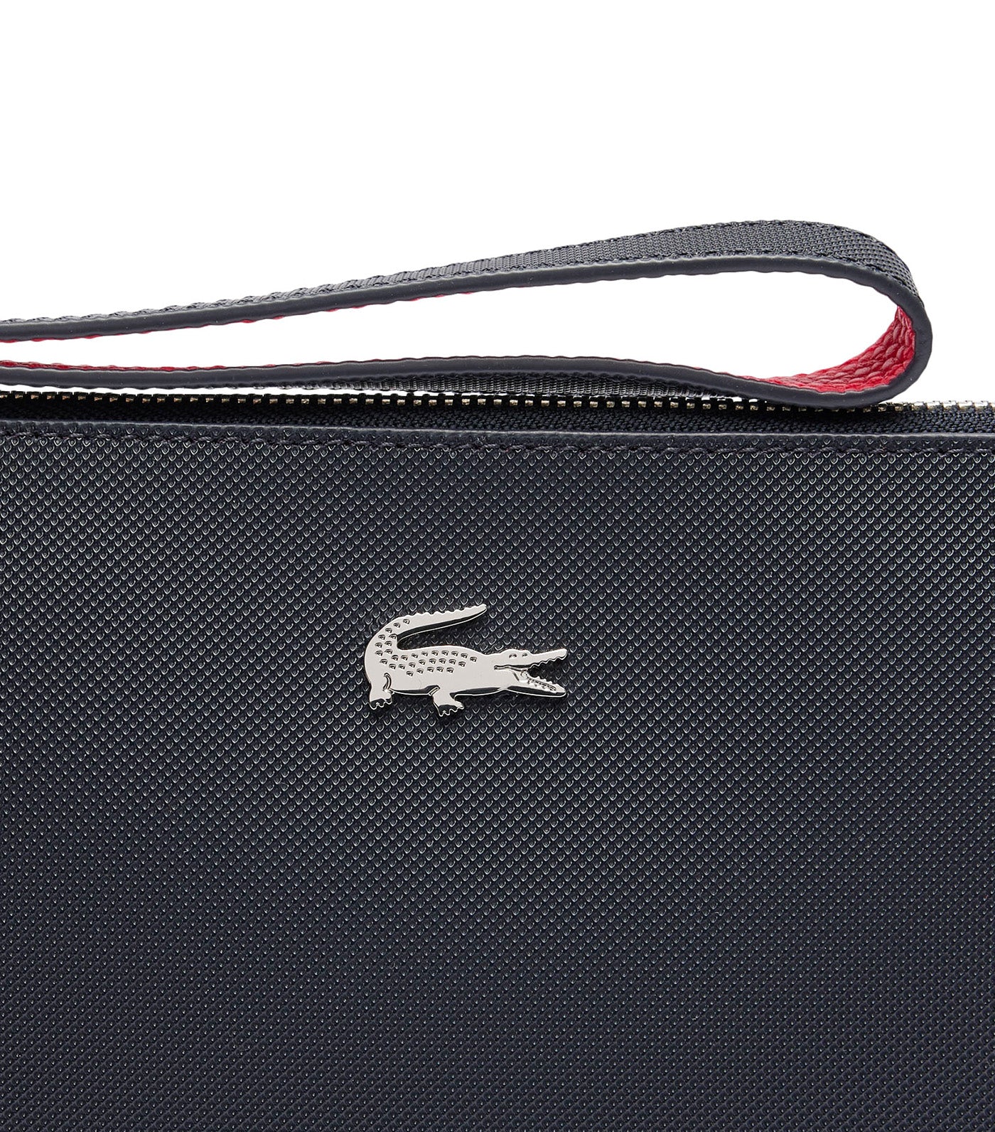 Unisex Anna Piqué Canvas Zip Clutch