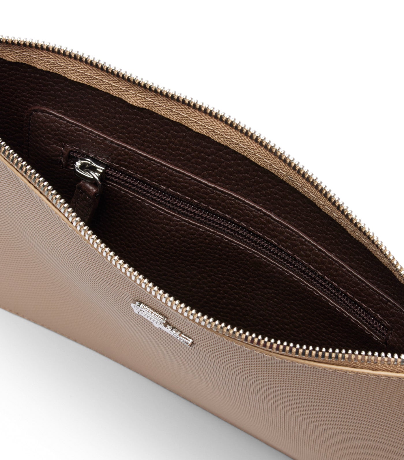 Unisex Anna Piqué Canvas Zip Clutch