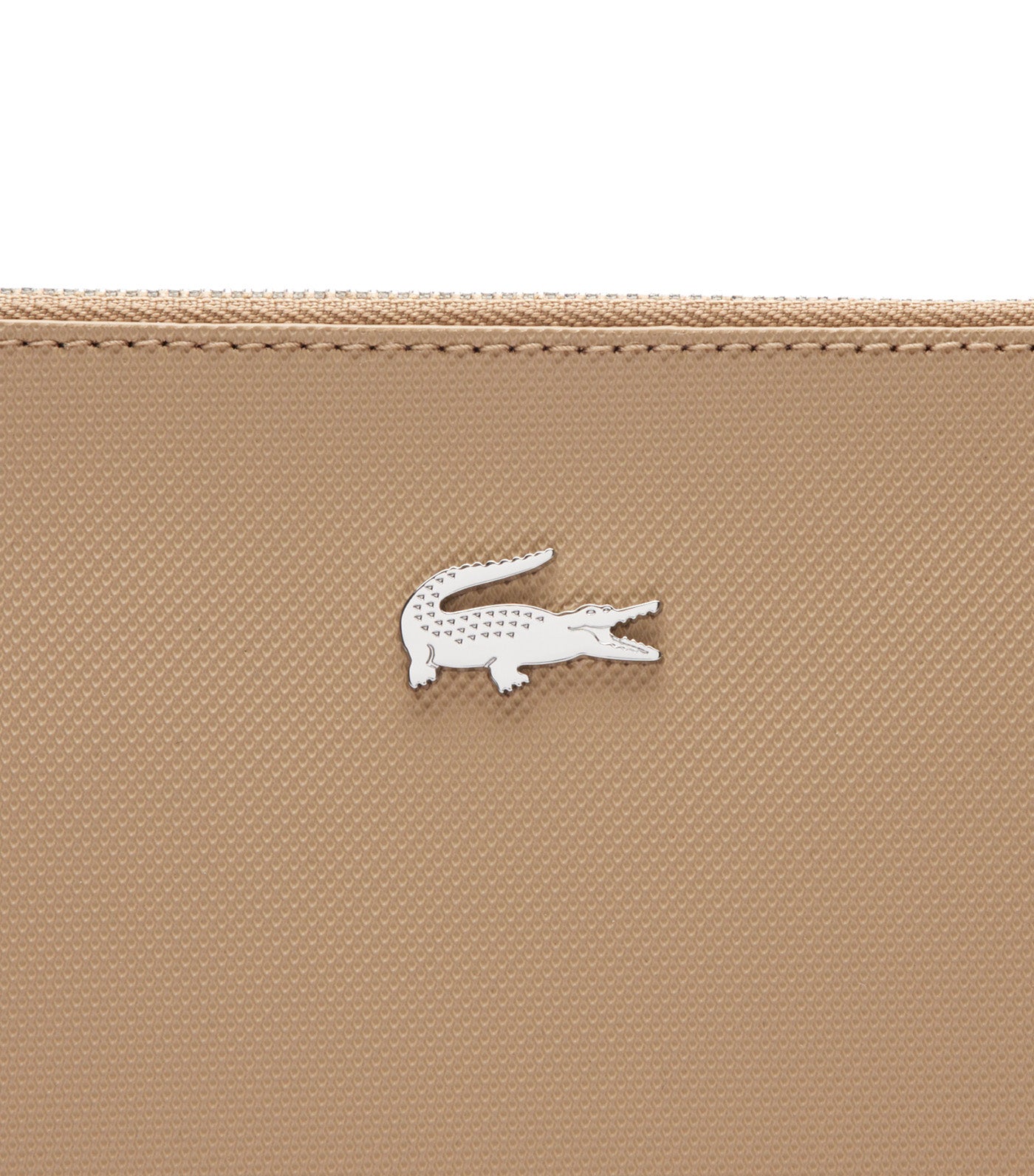 Unisex Anna Piqué Canvas Zip Clutch