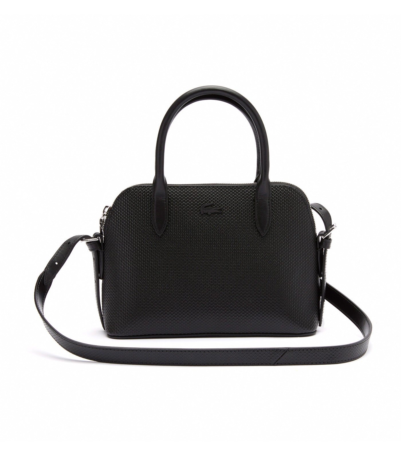 Small Piqué Leather Chantaco Bugatti Bag